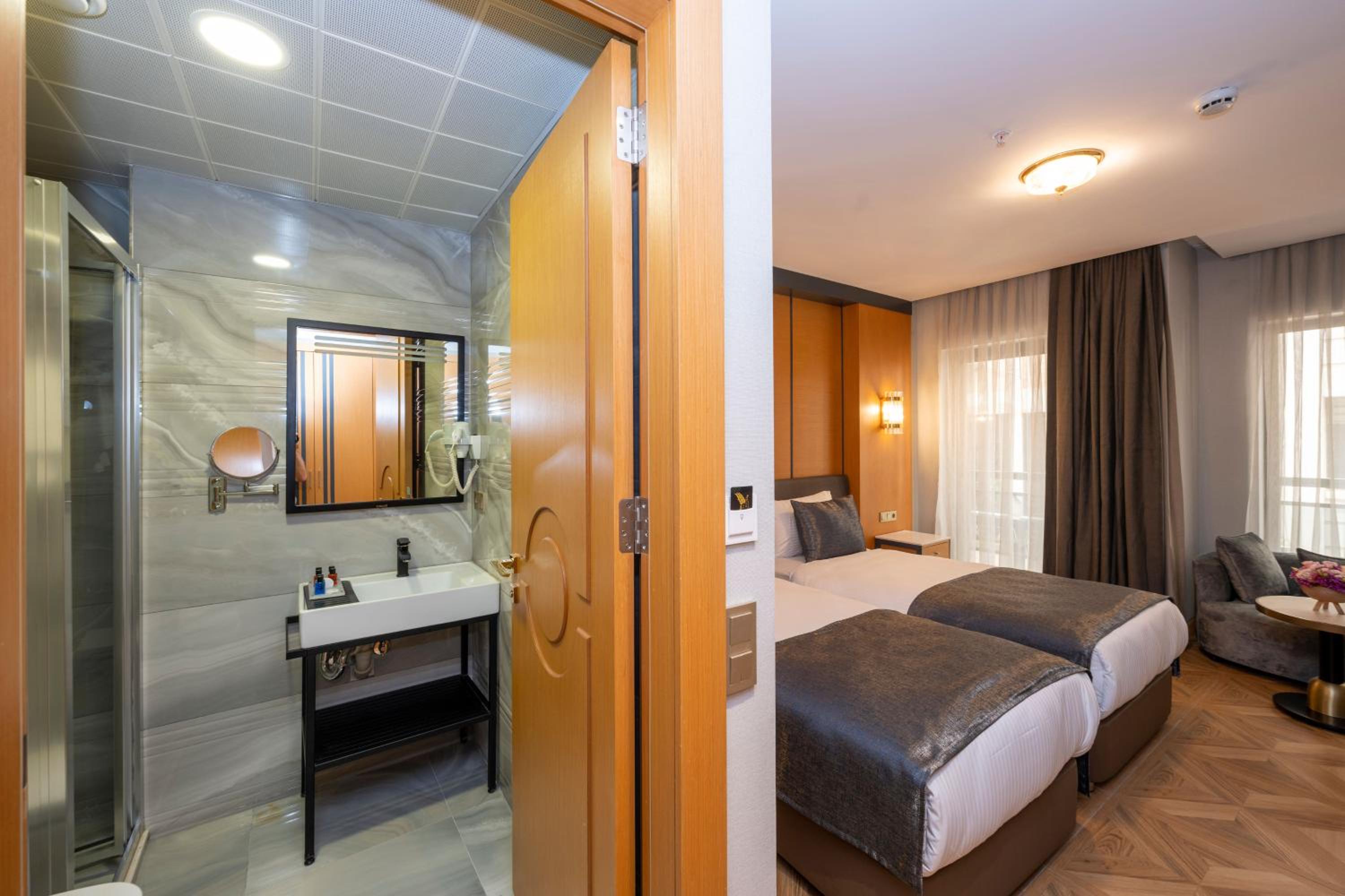 Deluxe Double or Twin Room with City View photo 2