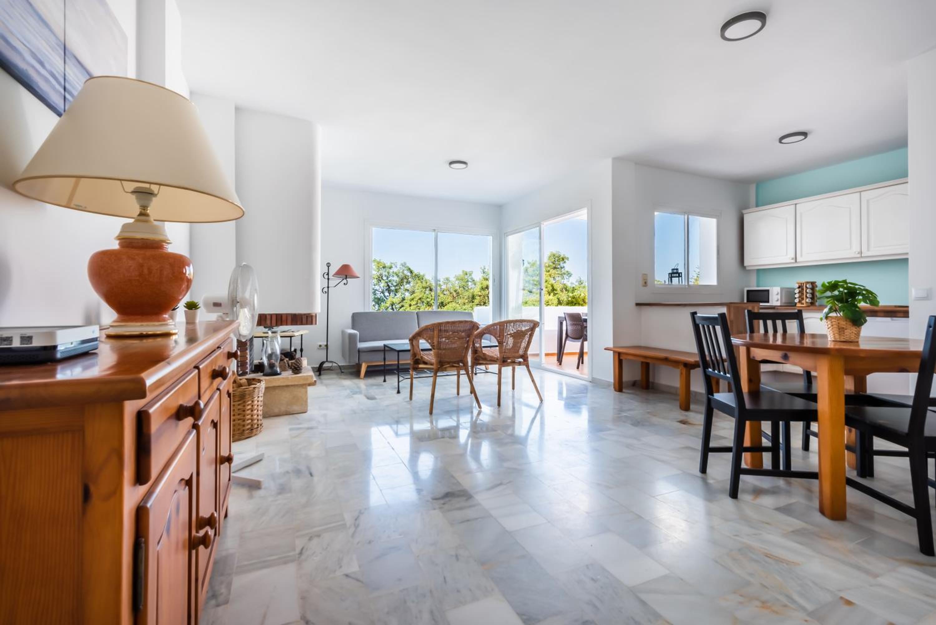 Apartamento con vista al mar