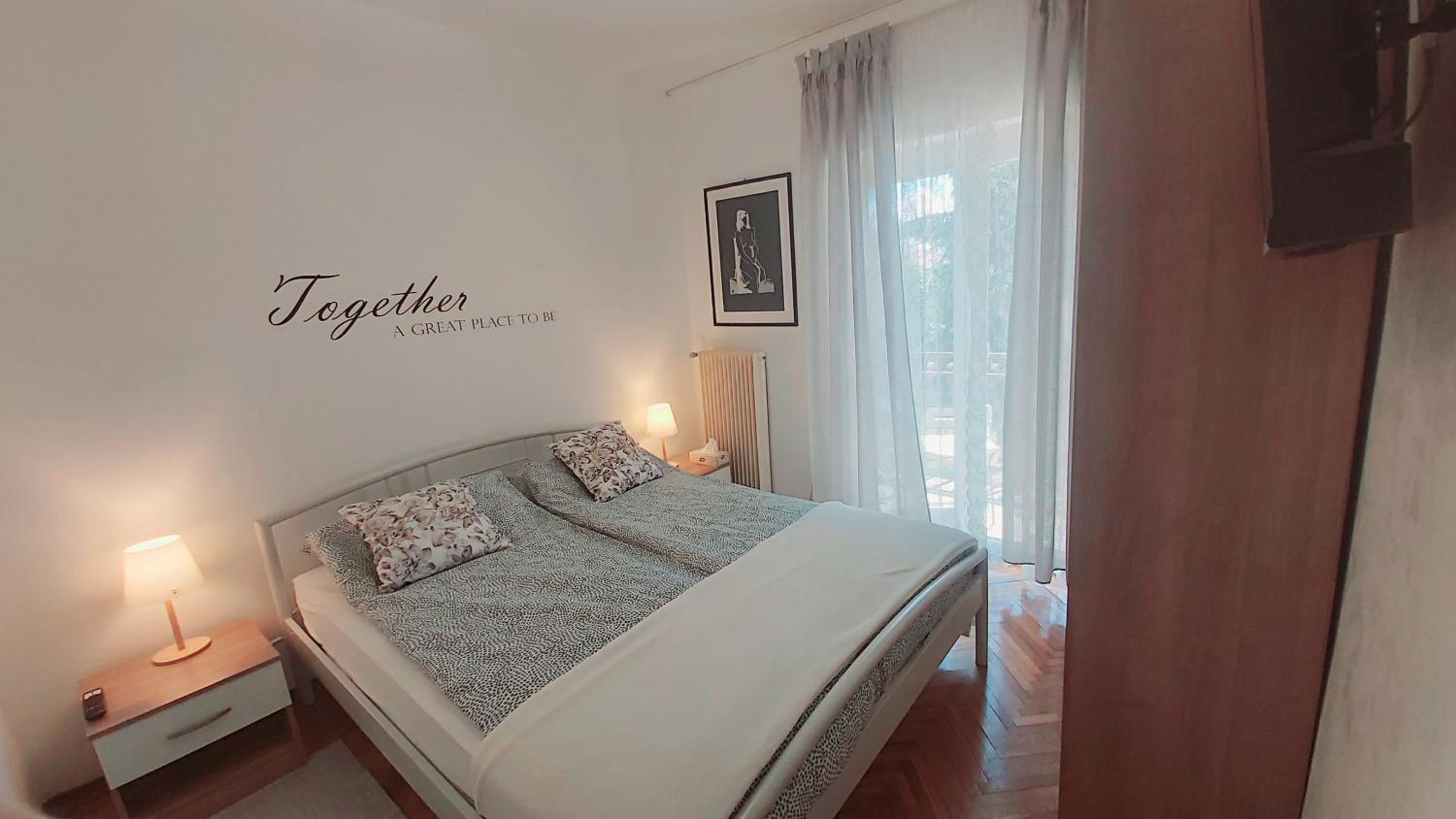 Studio Apartment with Garden View