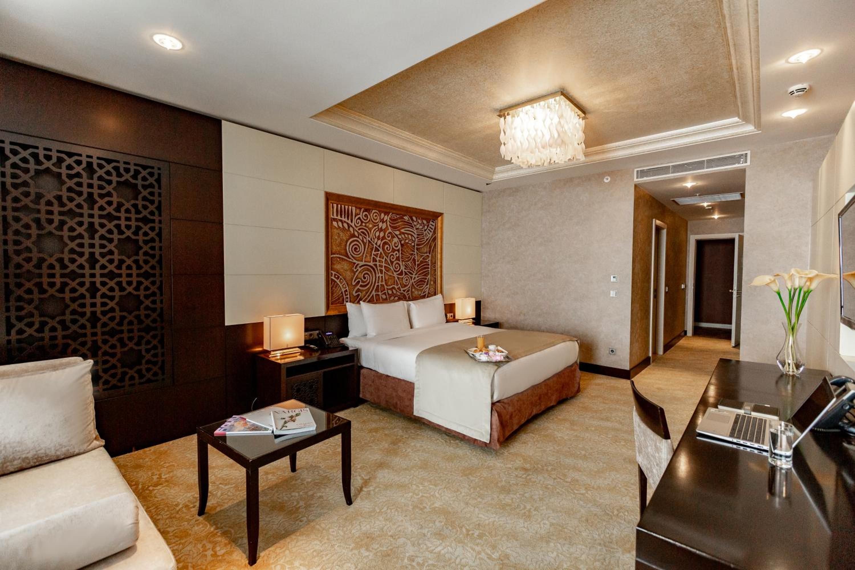 Deluxe King Room with Plaza View  photo 3