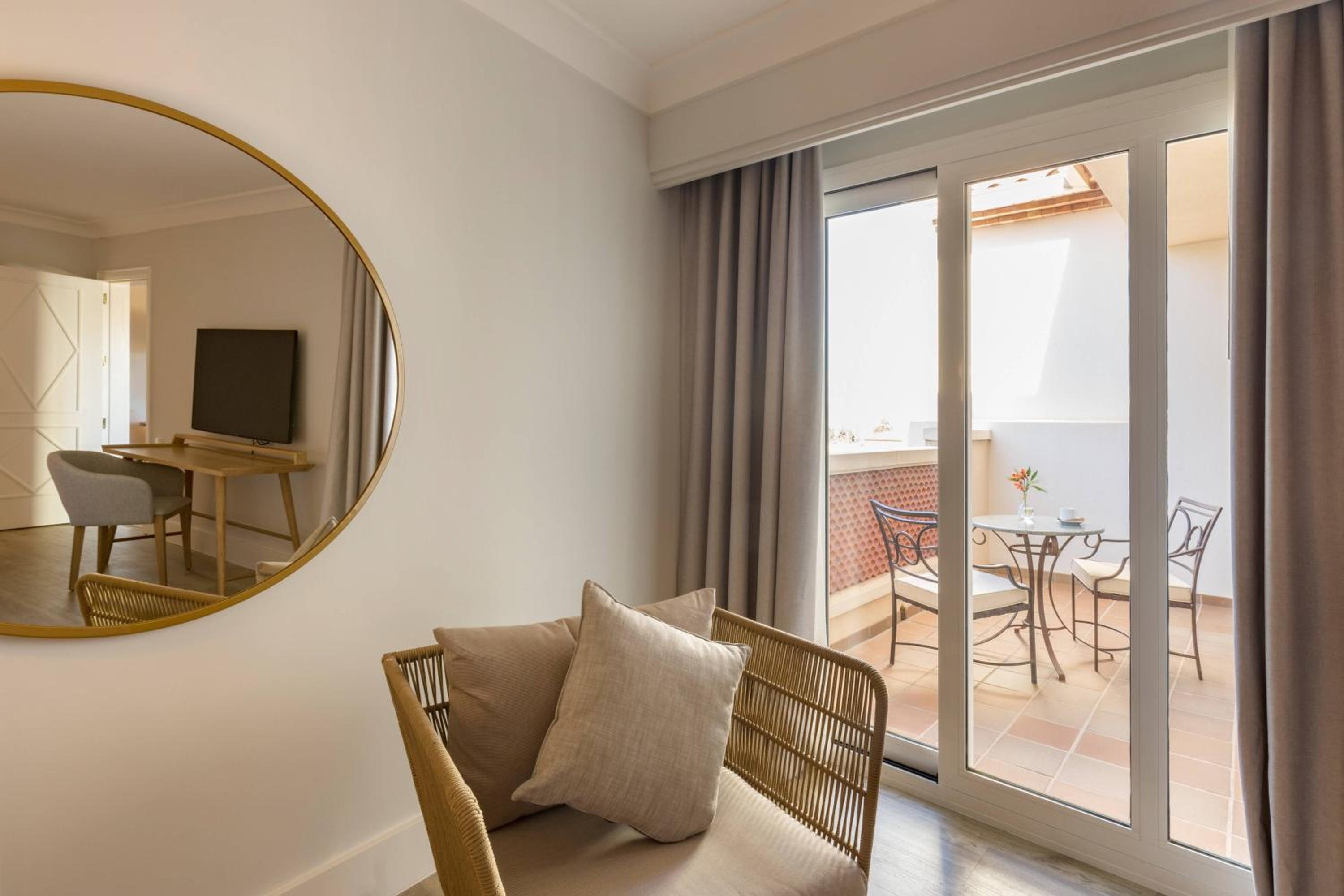 Standard King Suite with Sofa Bed, Balcony and Inland View