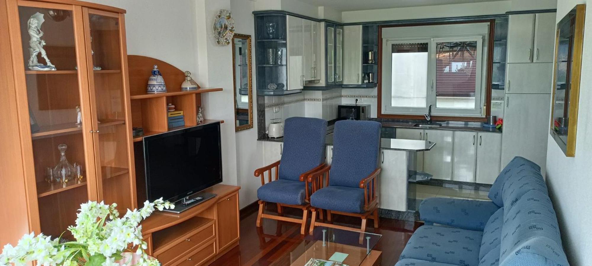 Apartamento de dos habitaciones