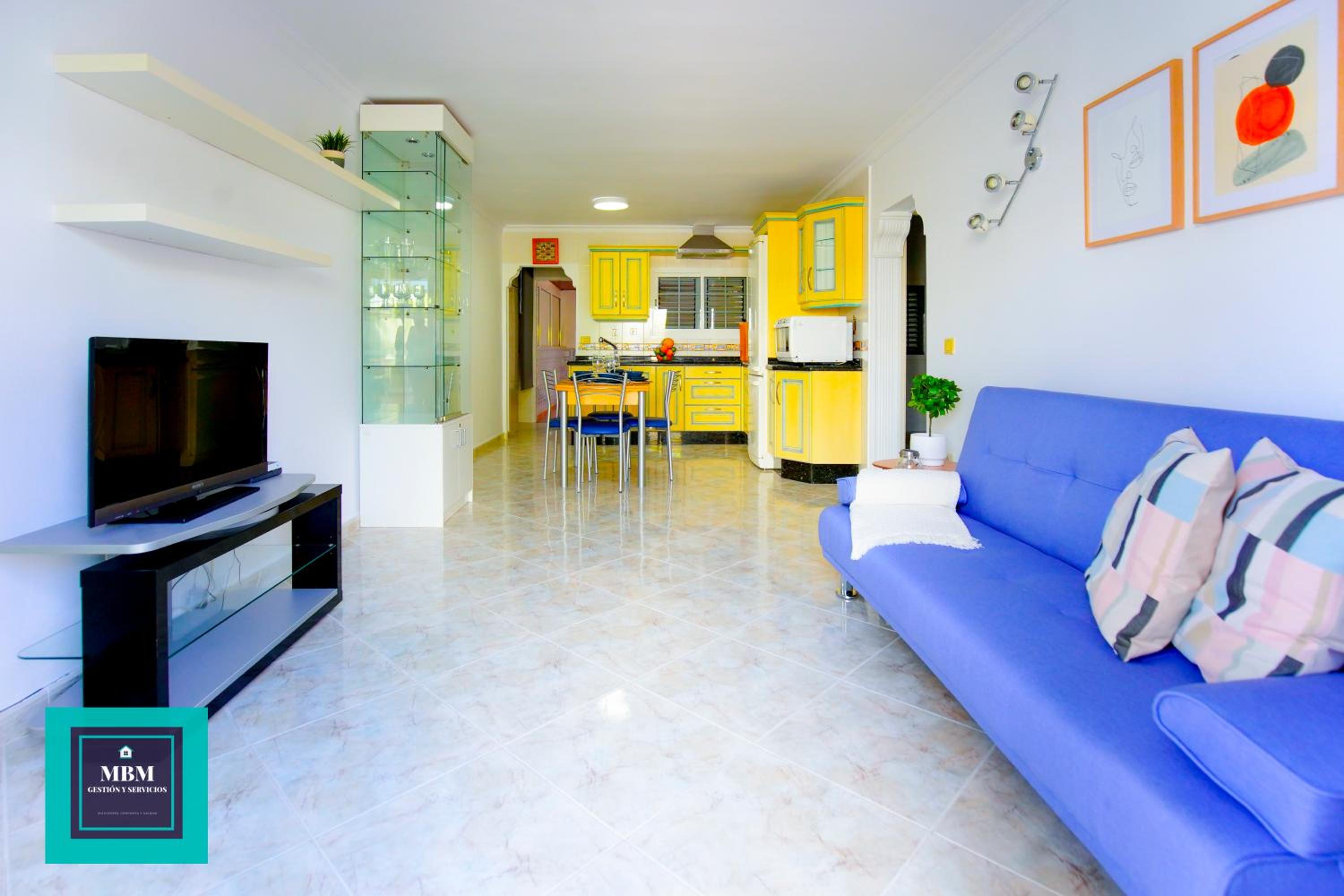 Apartamento de dos habitaciones