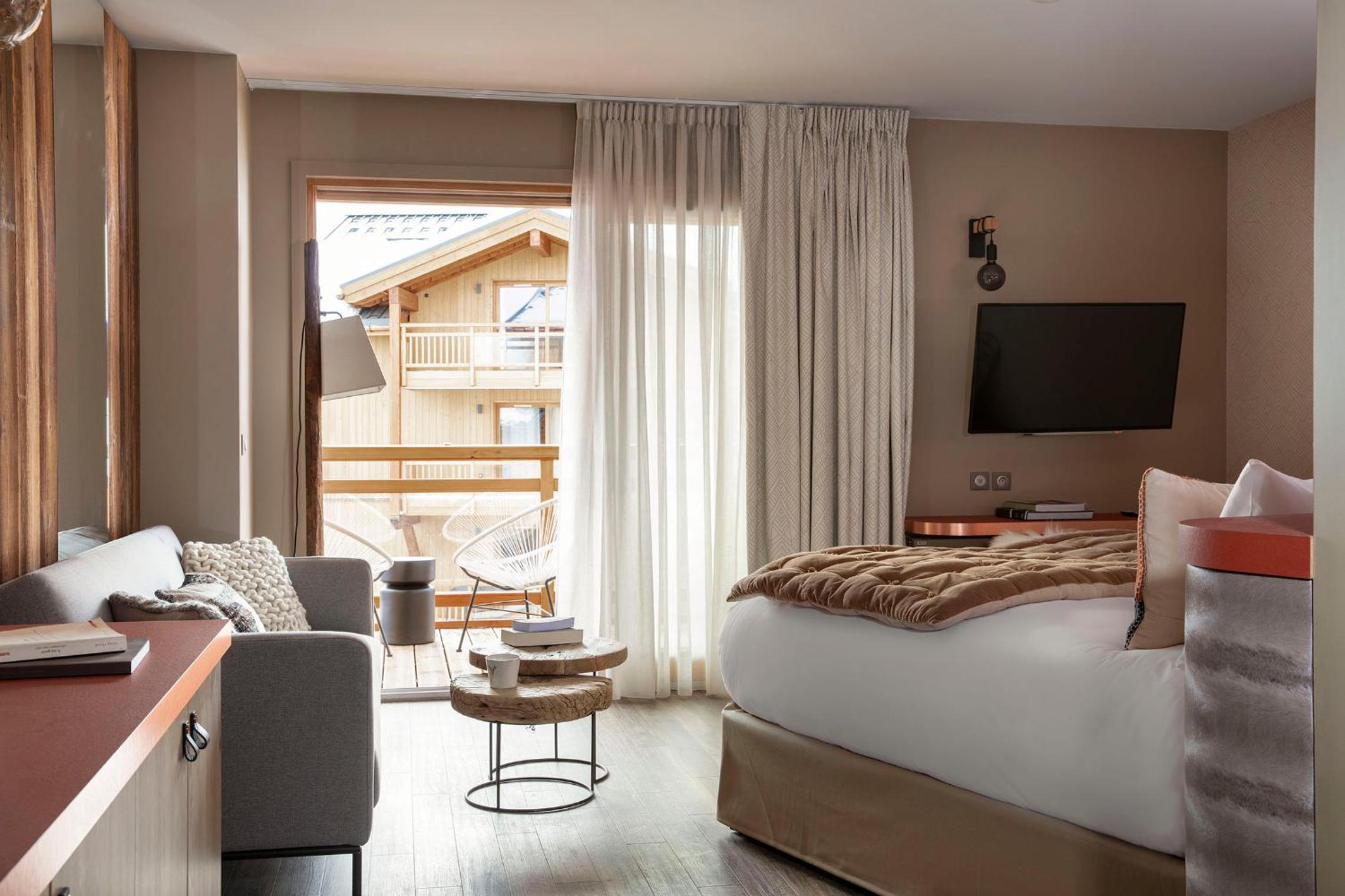 Chambre Double ou Lits Jumeaux at Grandes Rousses Hotel & Spa