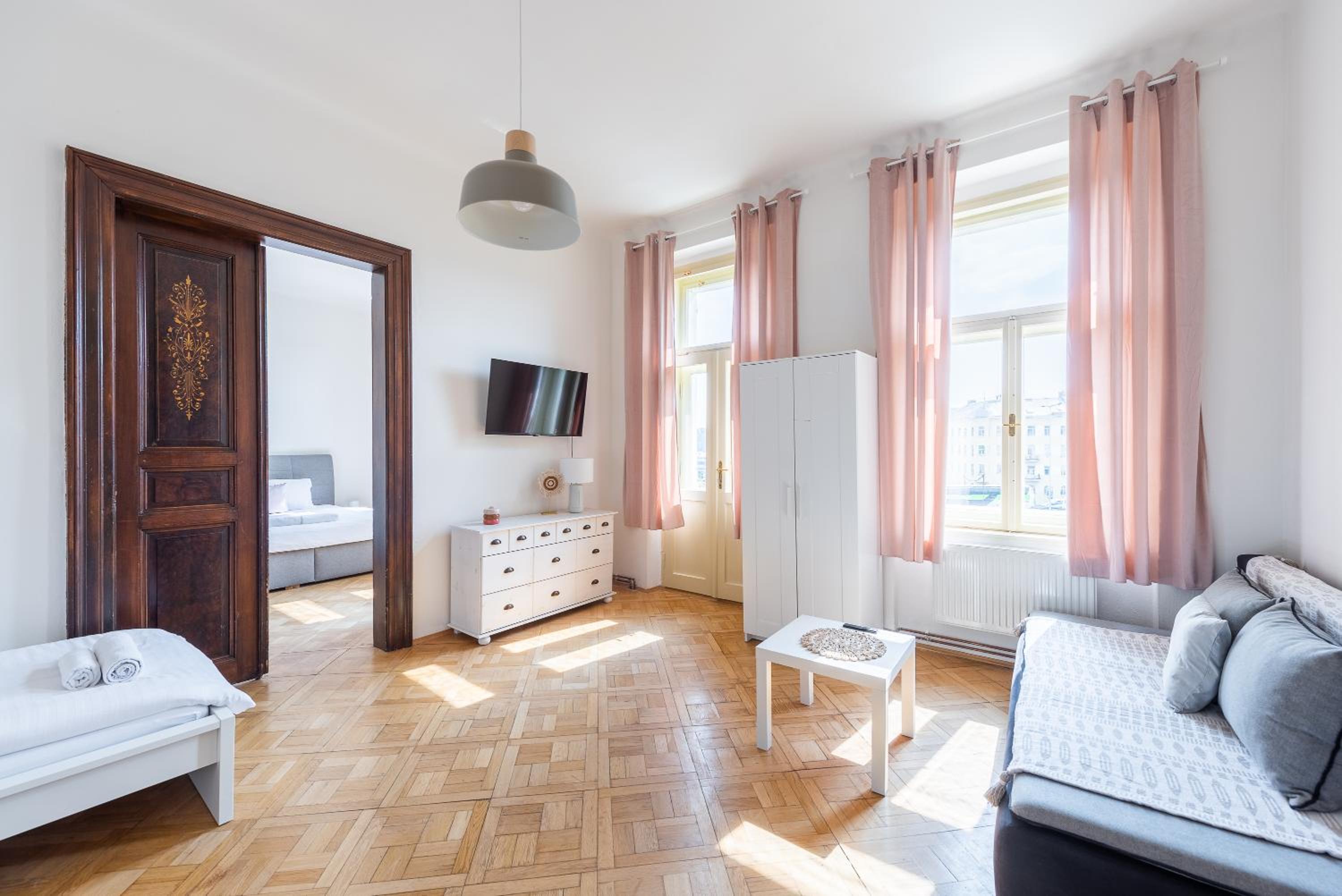Two-Bedroom Apartment with Balcony