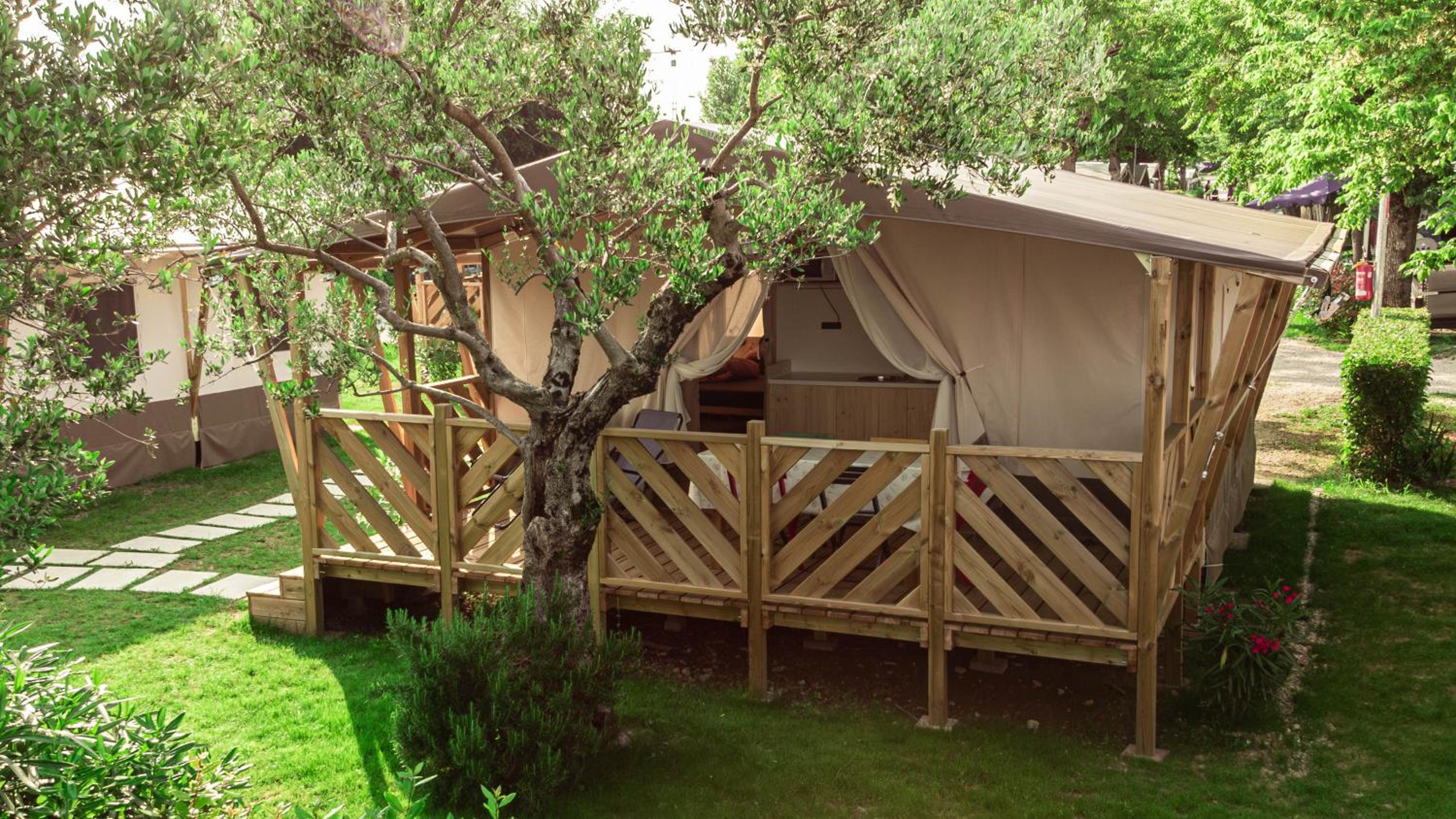 Superior Tent with Private Bathroom