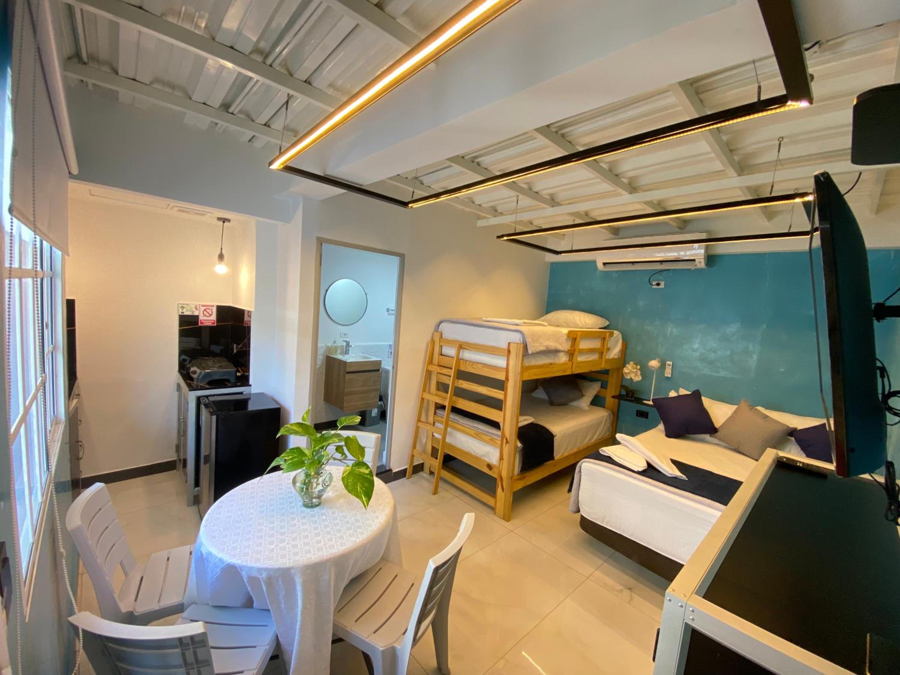 Studio with Balcony