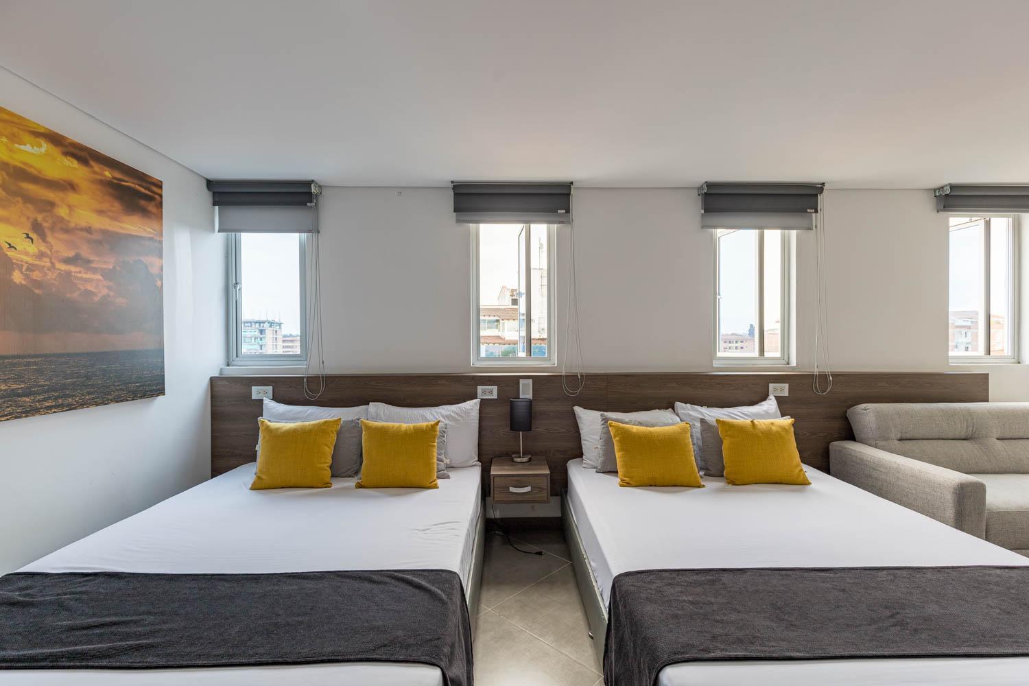 Superior Double Room with Two Double Beds photo 2