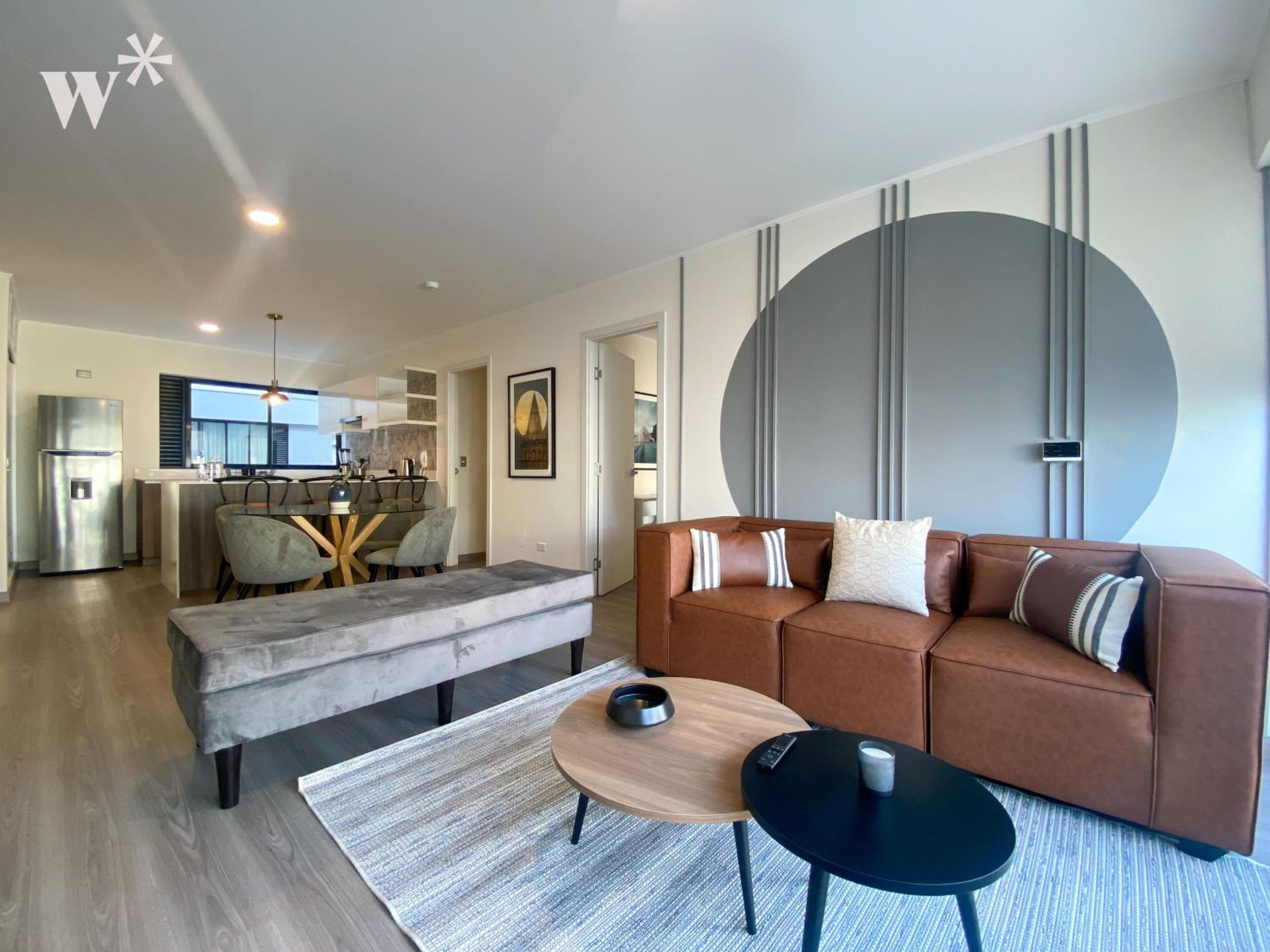 Two-Bedroom Apartment with Balcony