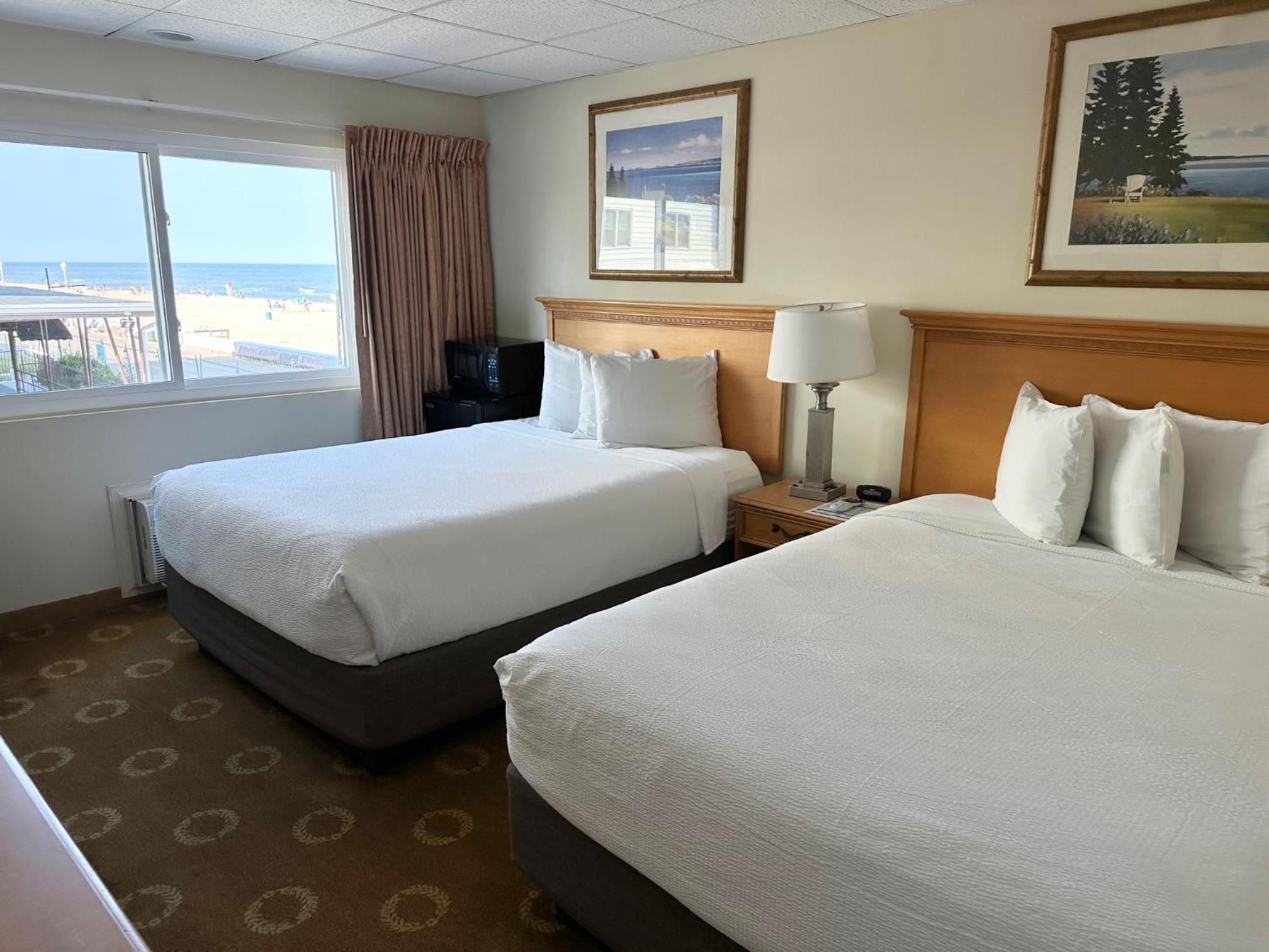 Ocean Side View Two Double Beds photo 2