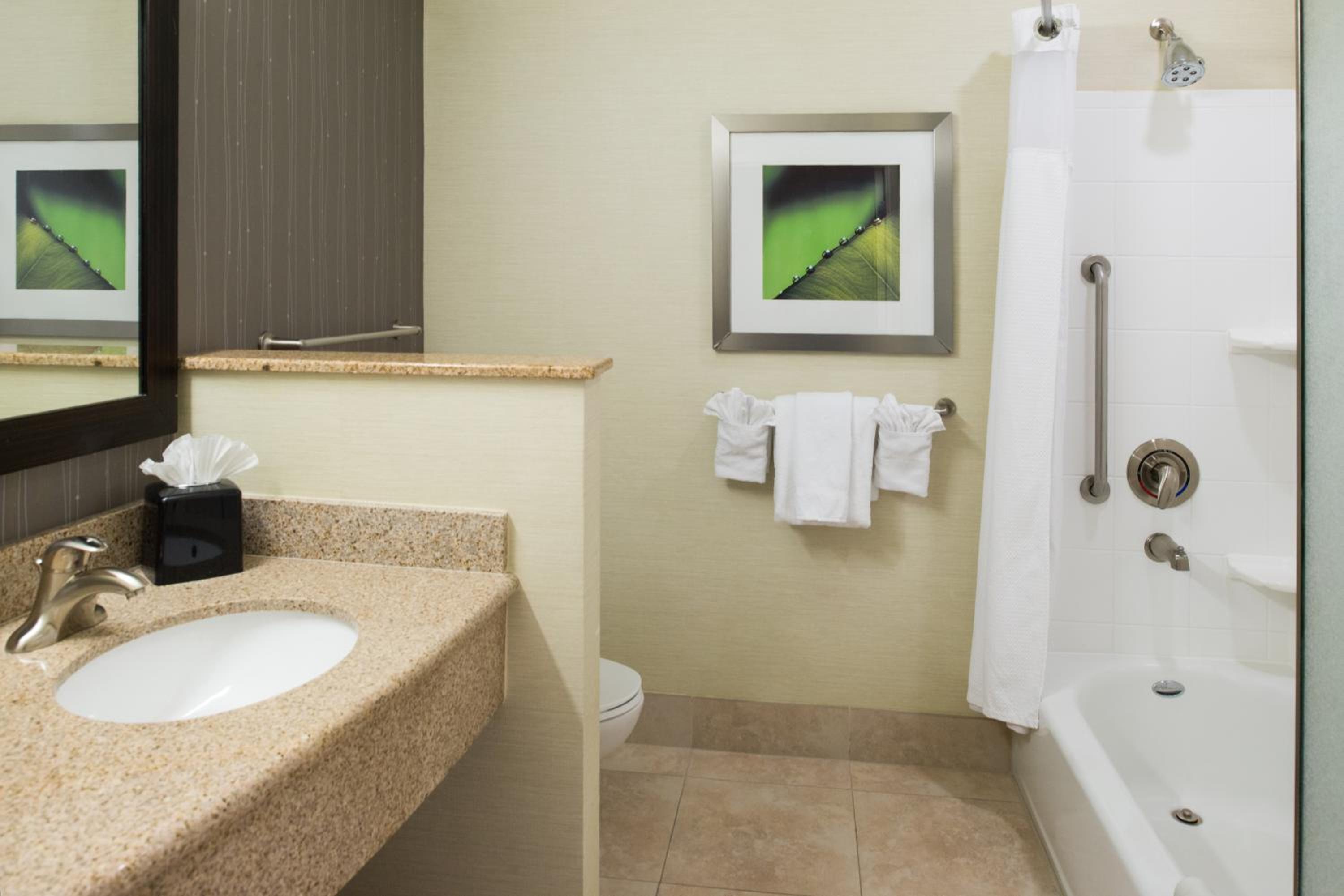 Queen Room with Two Queen Beds and Adapted Tub - Mobility and Hearing Accessible photo 3