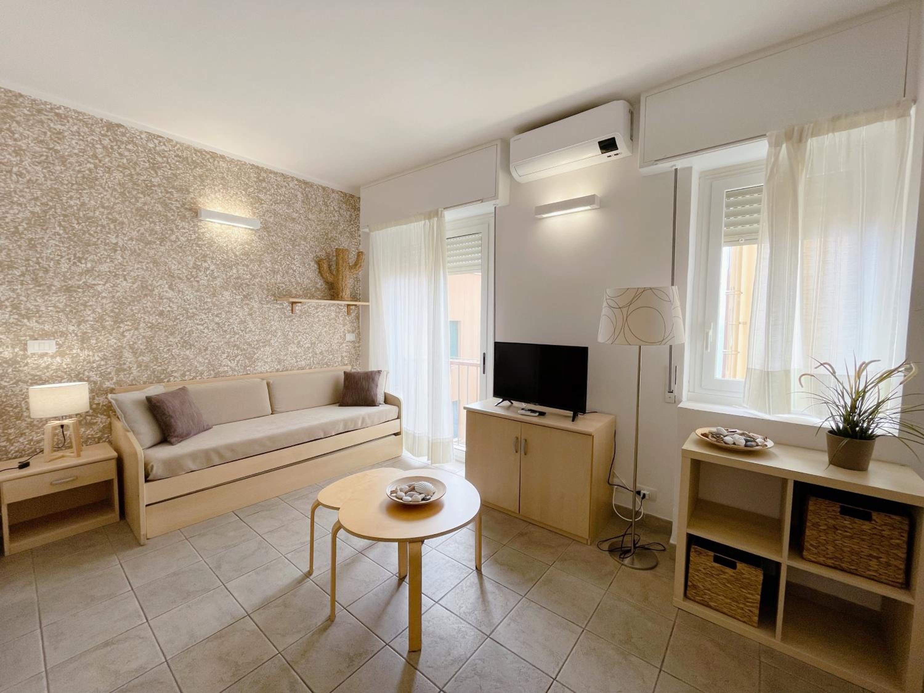 One-Bedroom Apartment with Sea View