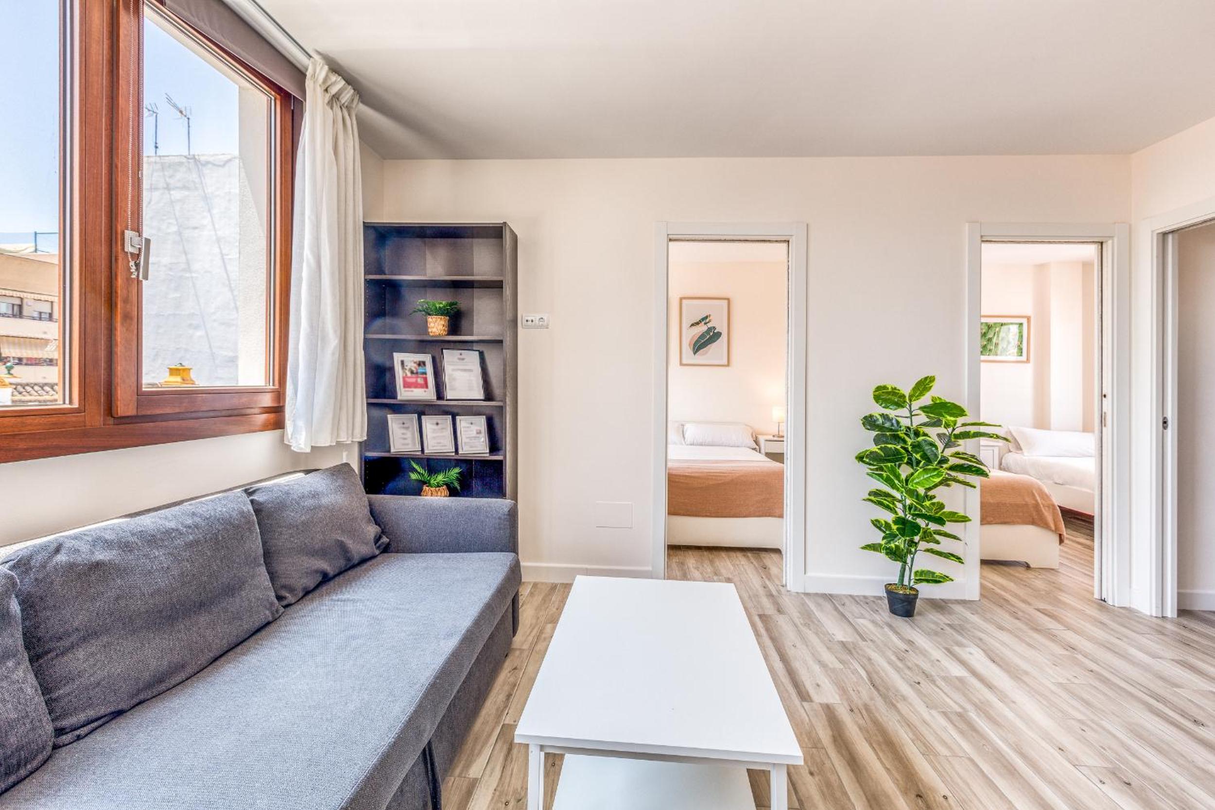 Apartamento de dos habitaciones