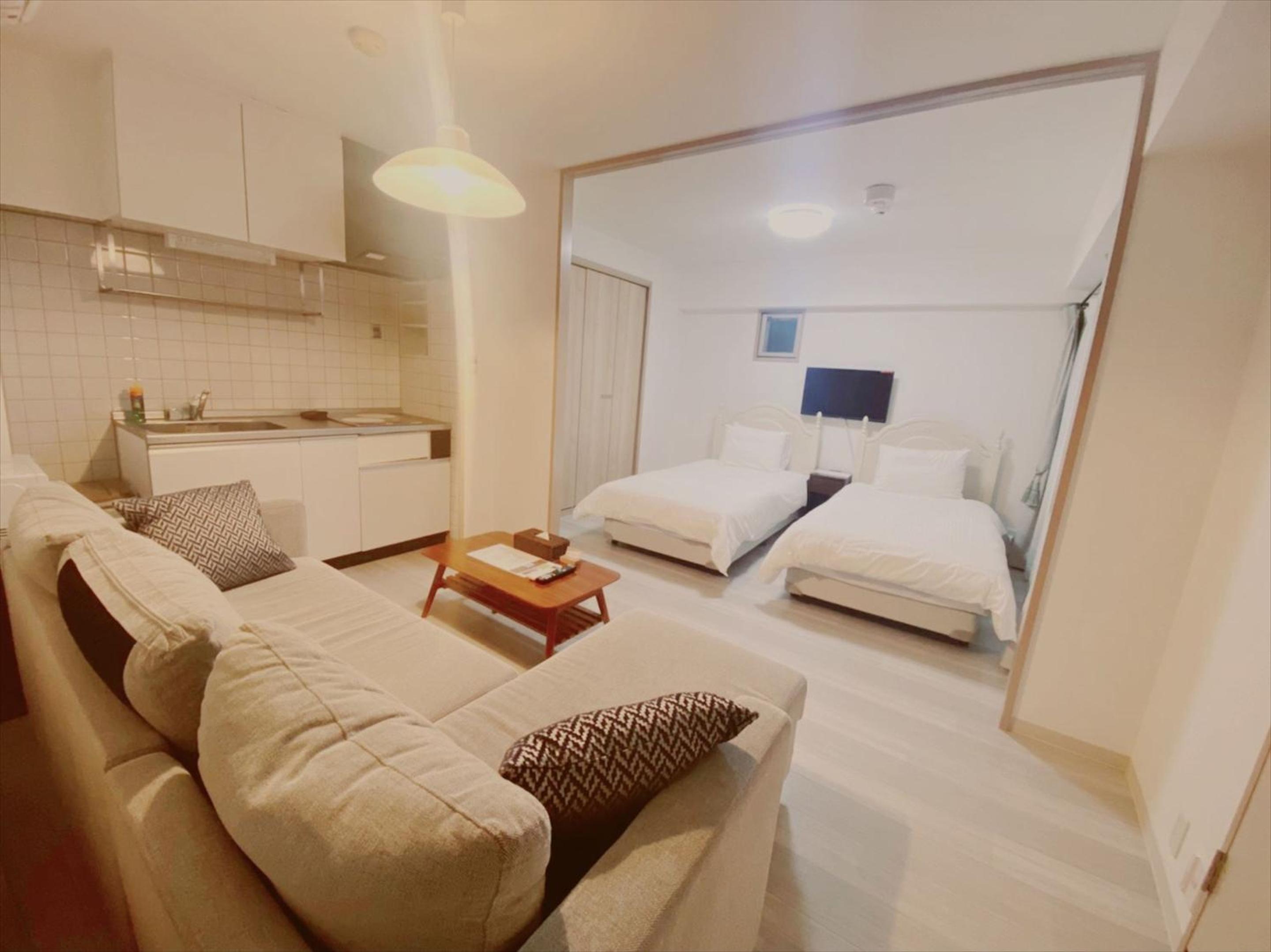 Superior Twin Room with Kitchen and futon