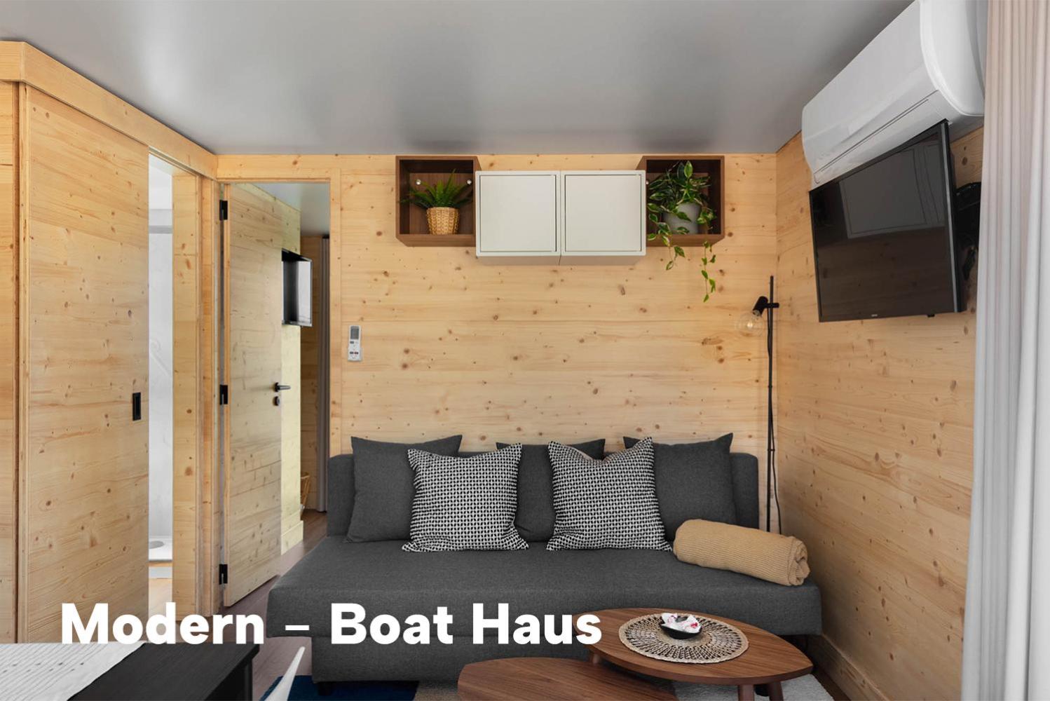 Boat Haus Modern - Casa Moderna de Bahía