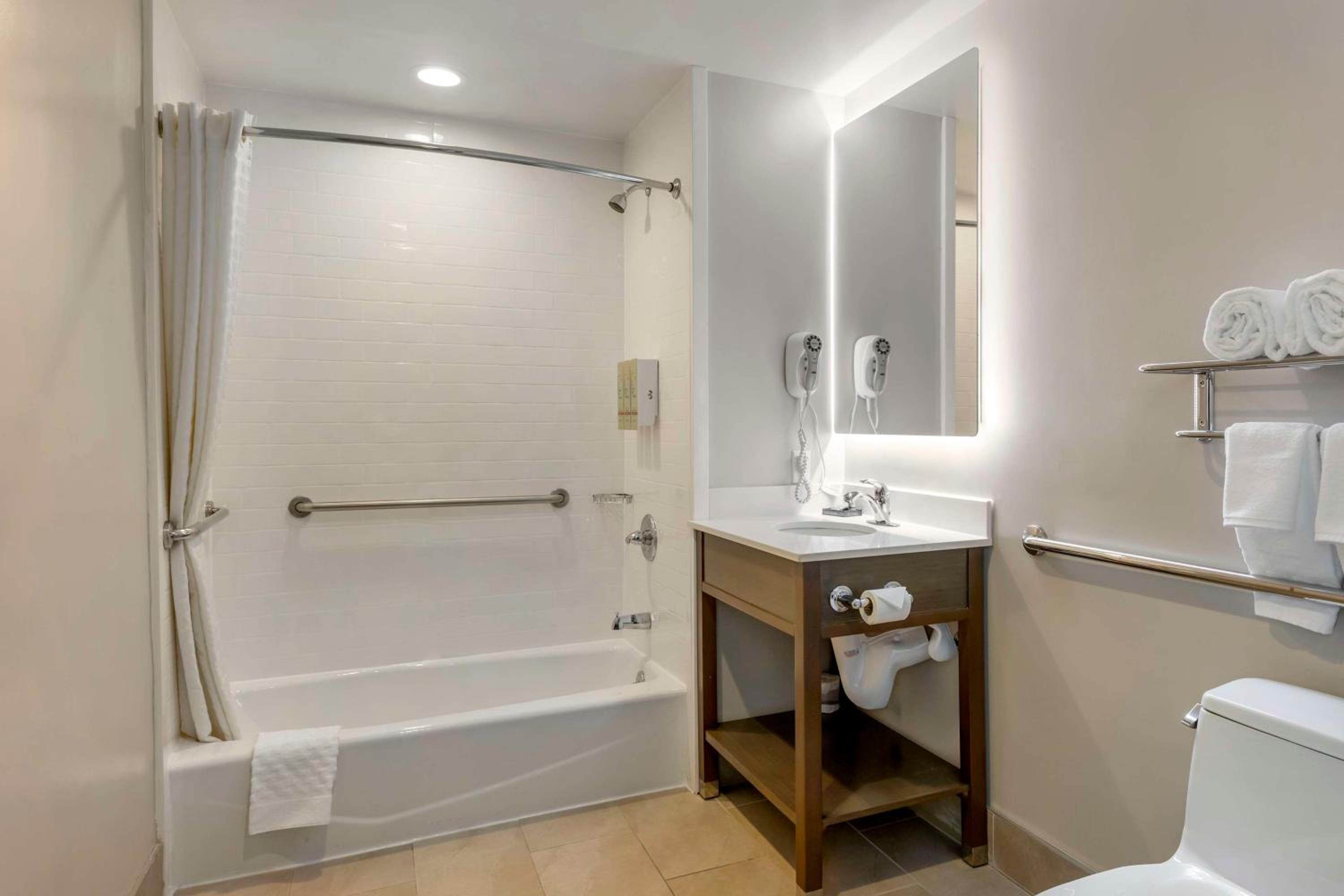 Queen Room - Disability Access Tub - Photo 5