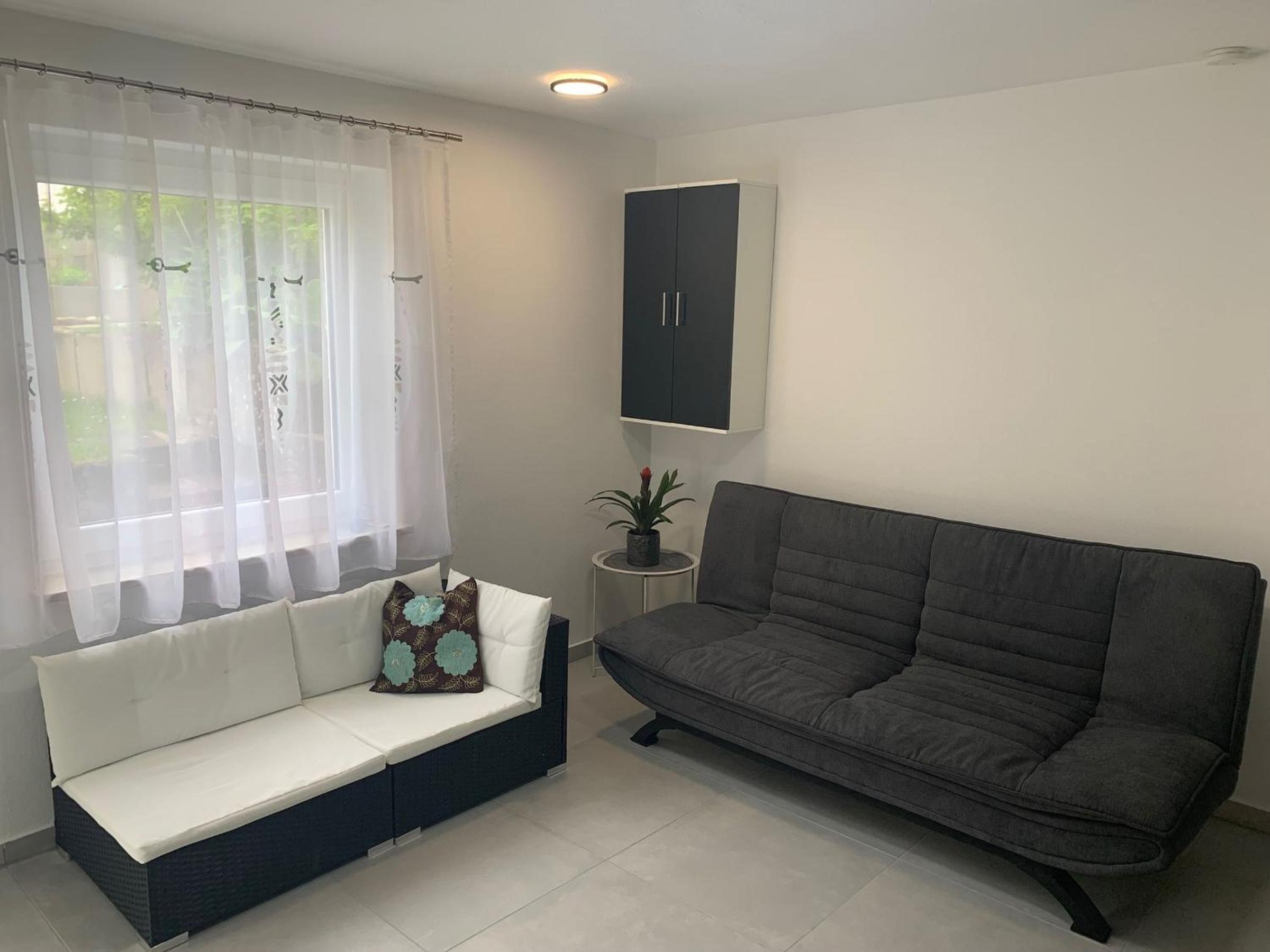 One-Bedroom Apartment with Garden View