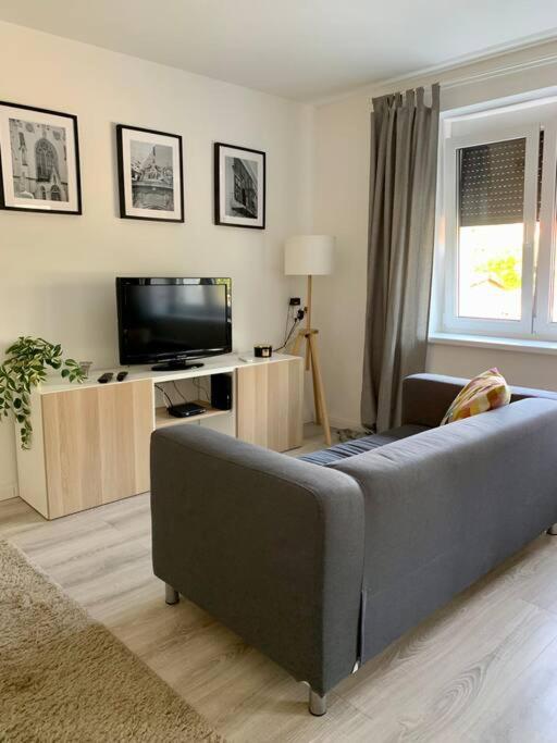 Three-Bedroom Apartment with Park View