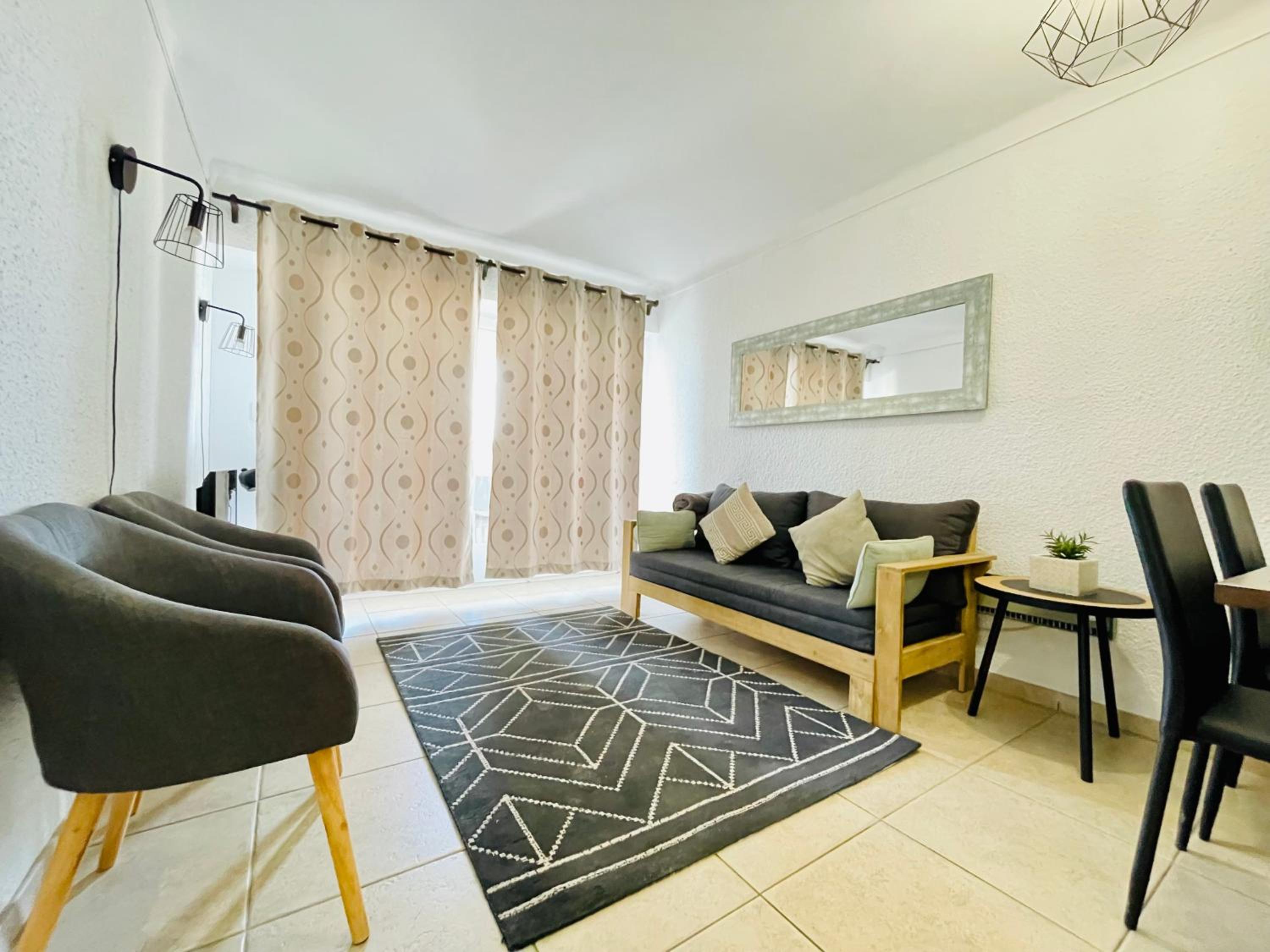 Apartamento de dos habitaciones