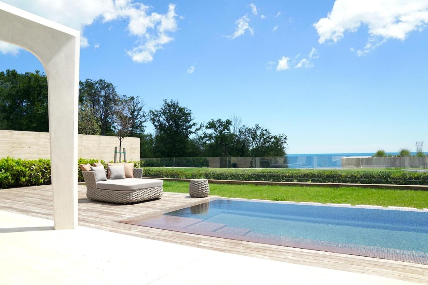 Two-Bedroom Premium Private Villa Forest side with pool and front sea view