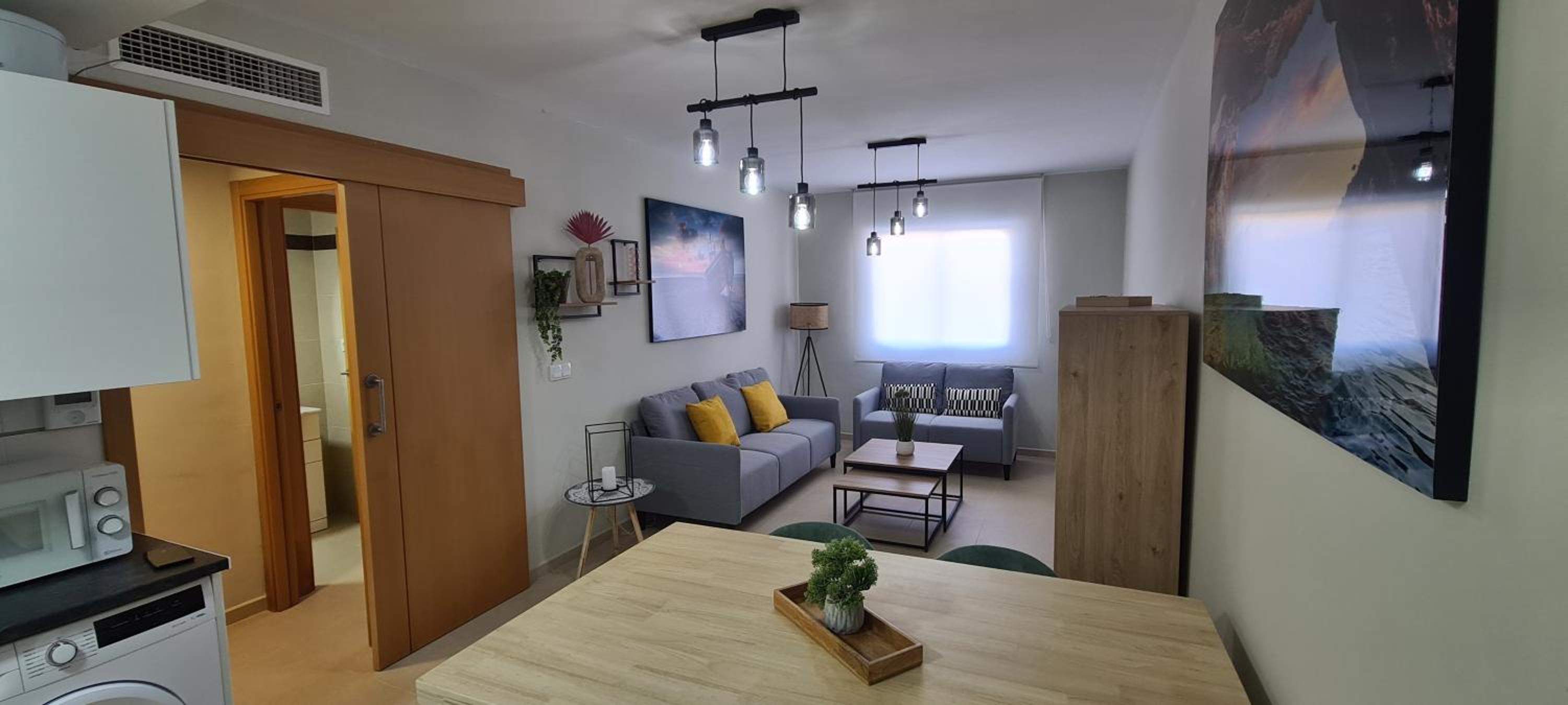Apartamento de dos habitaciones