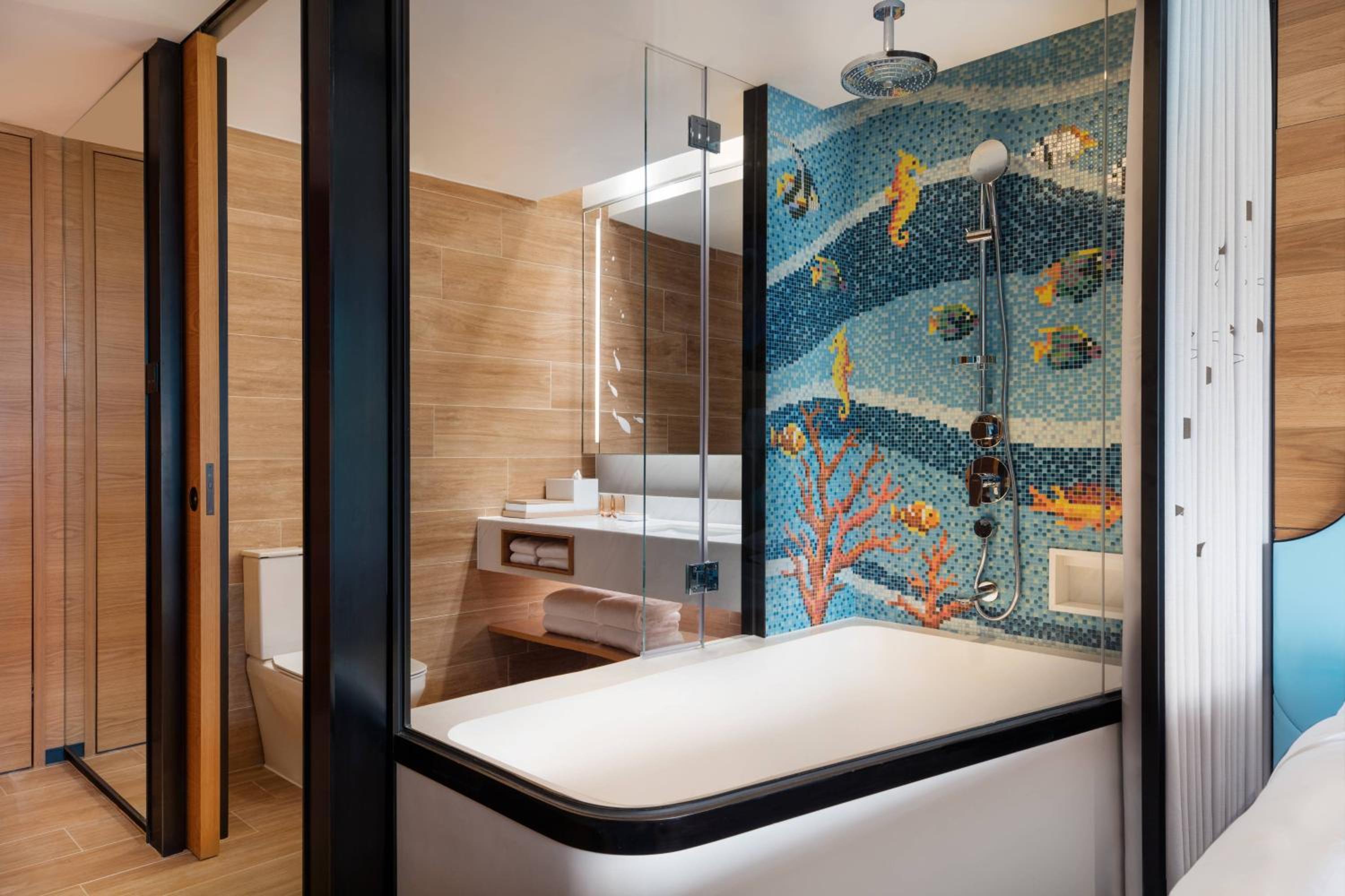 Whiskers Submarine Themed Room with 2 Double Beds Whiskers Submarine Themed Room with 2 Double Beds