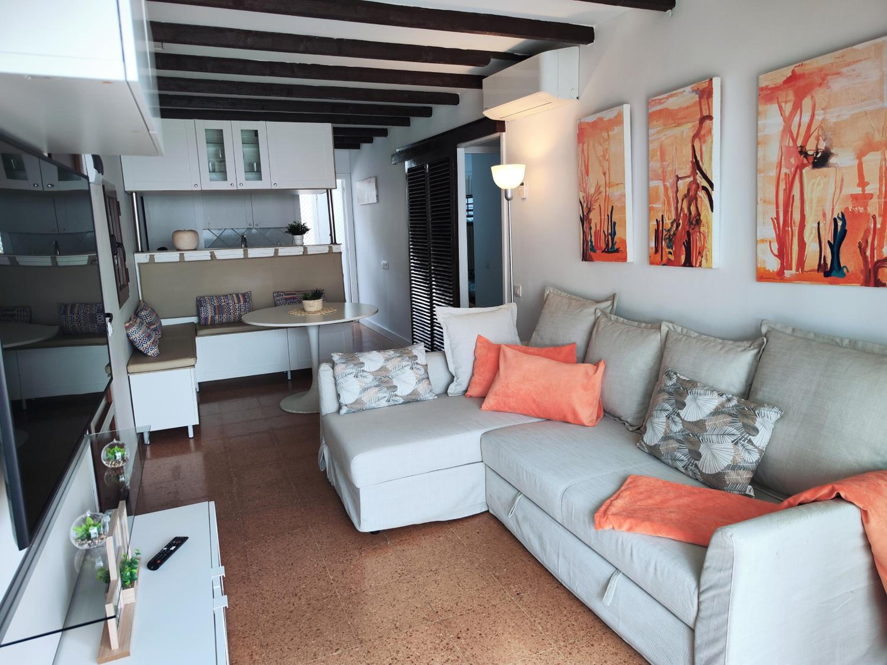 Apartamento de dos habitaciones