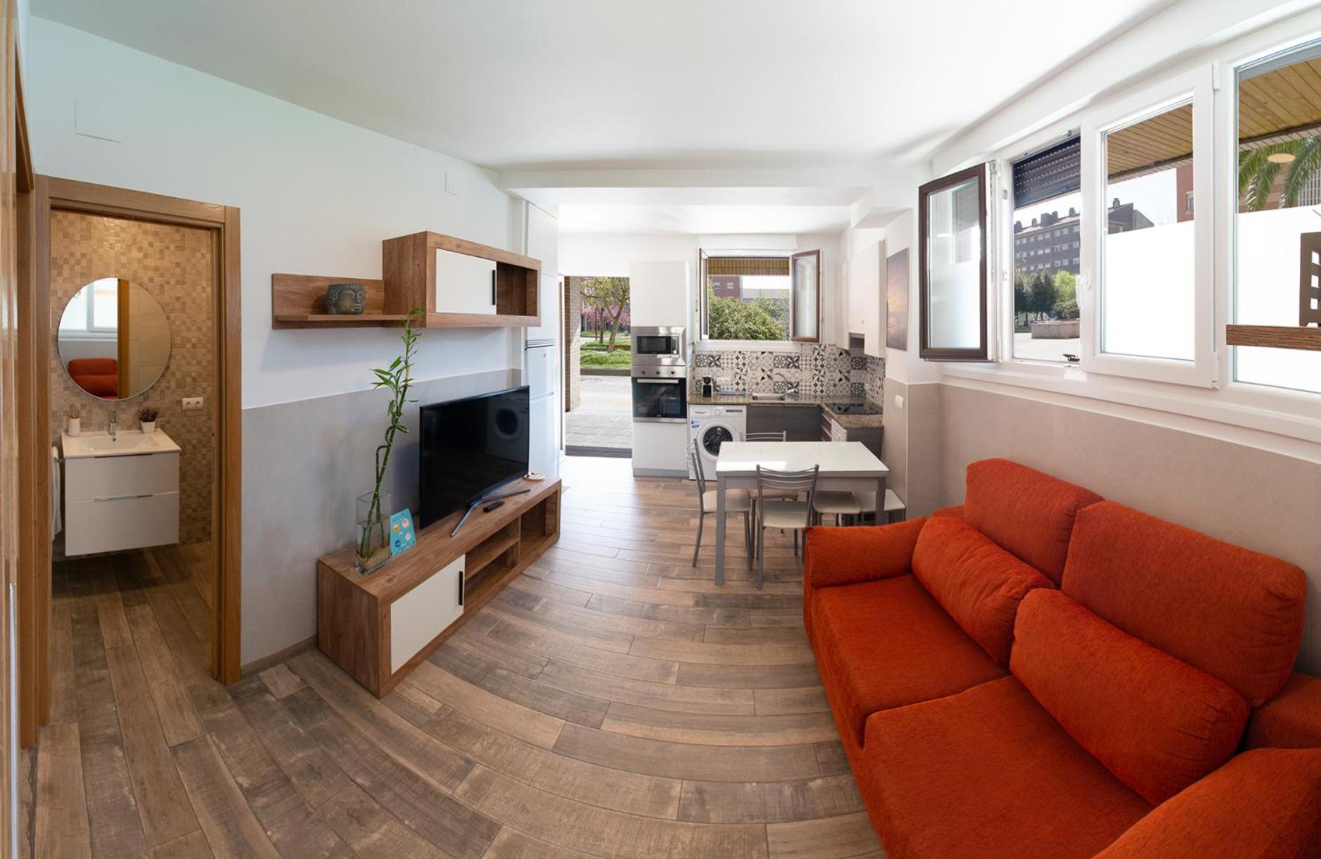 Apartamento de dos habitaciones
