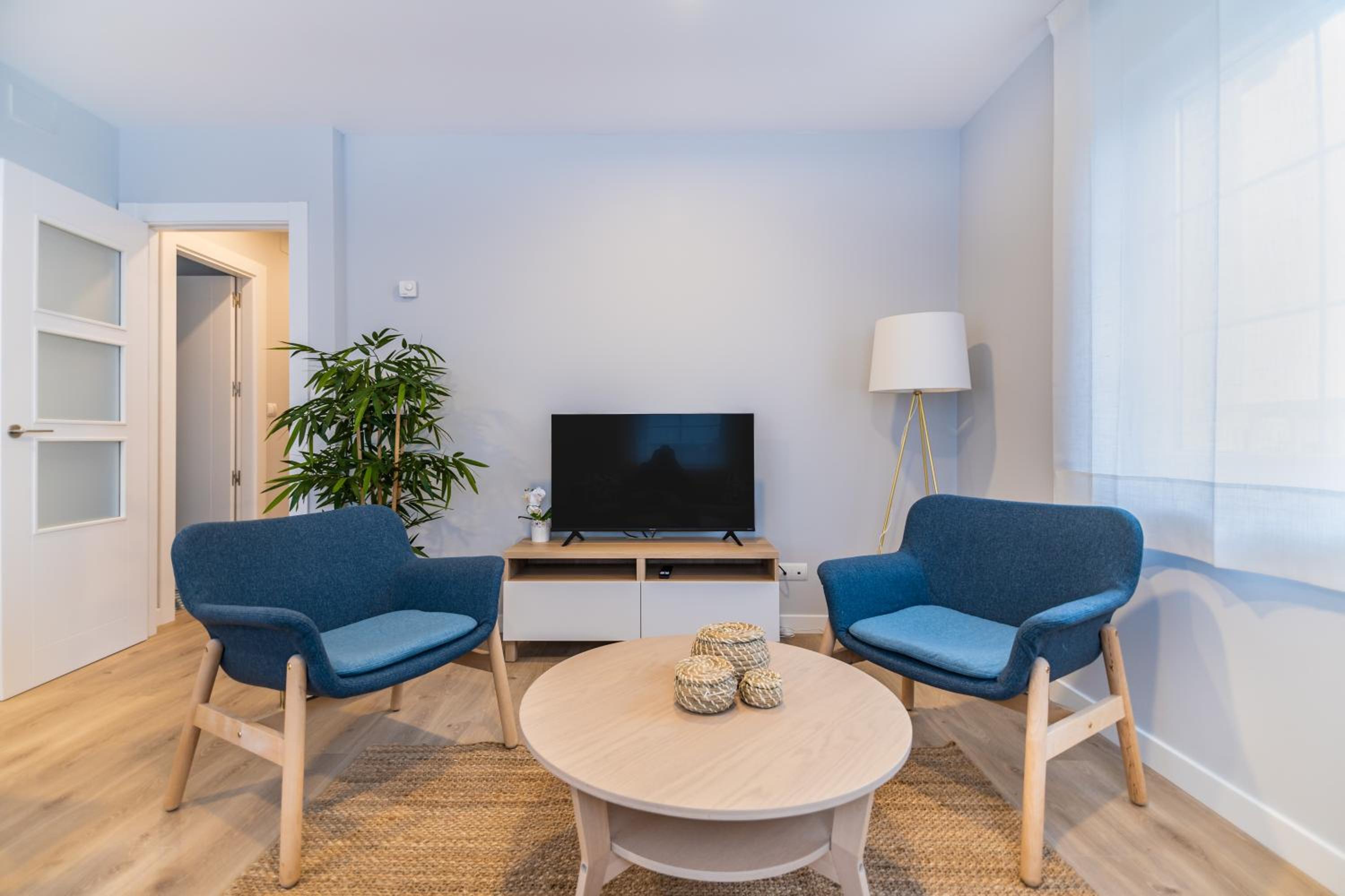 Apartamento con Balcón