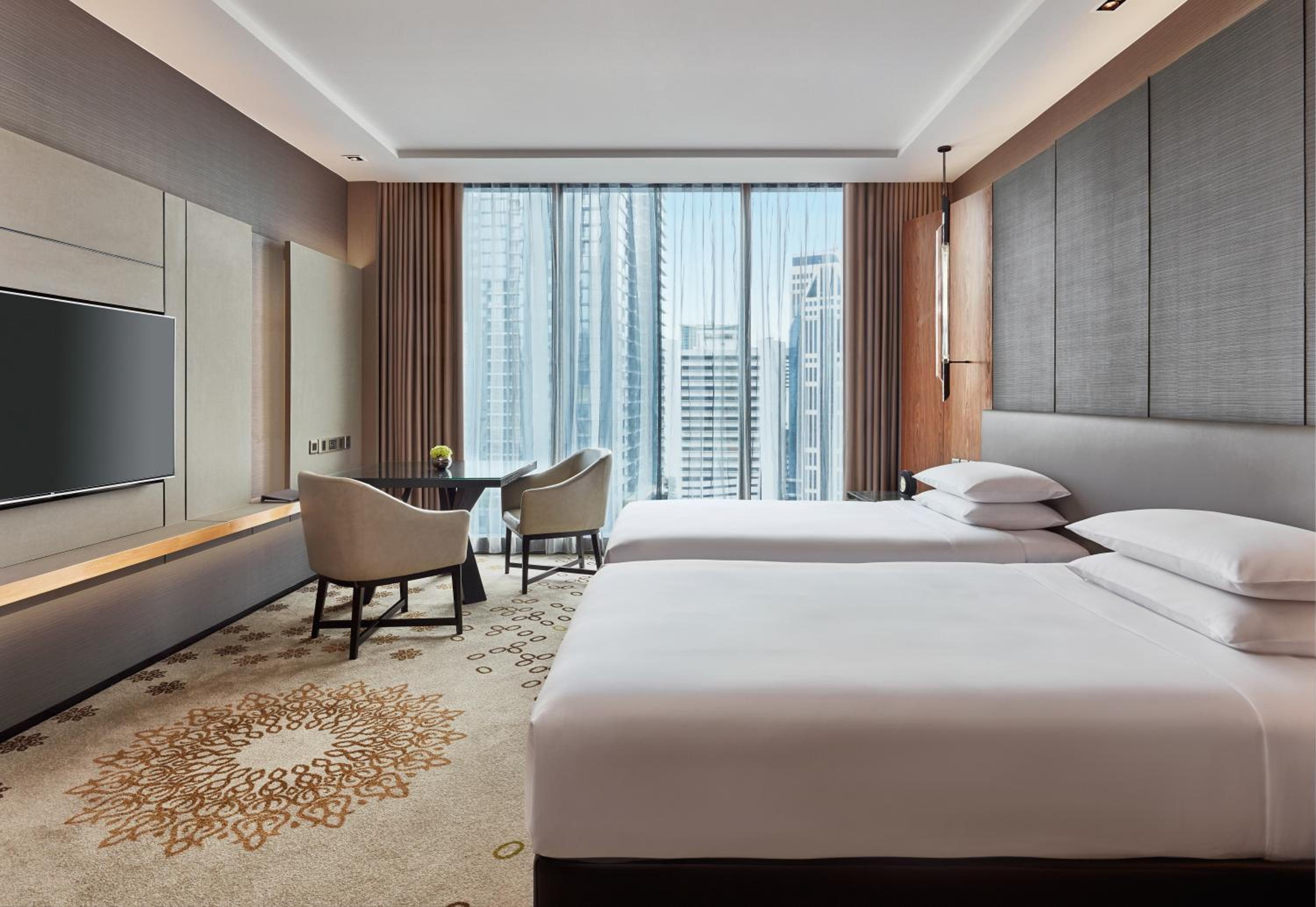 Twin Room with City View
