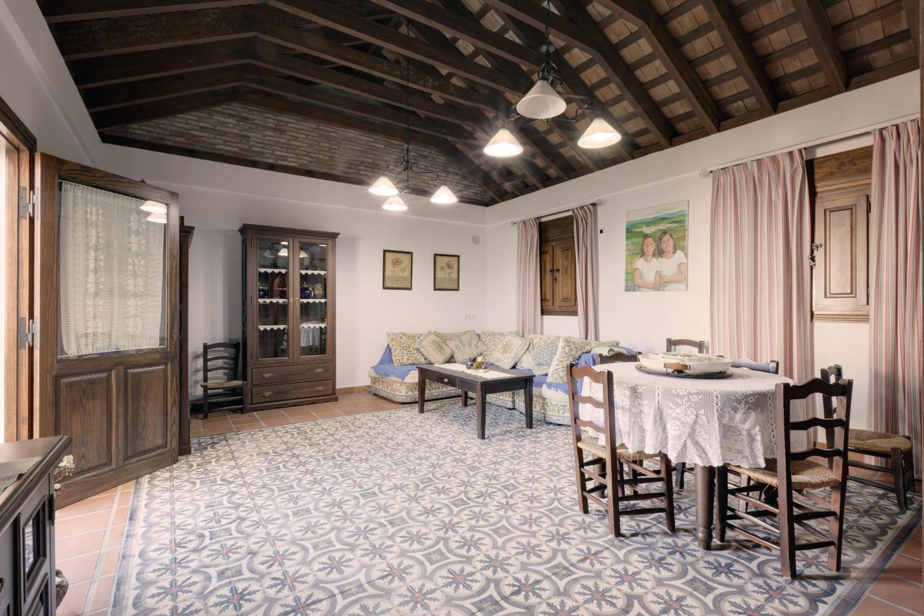 Villa con vistas al jardín