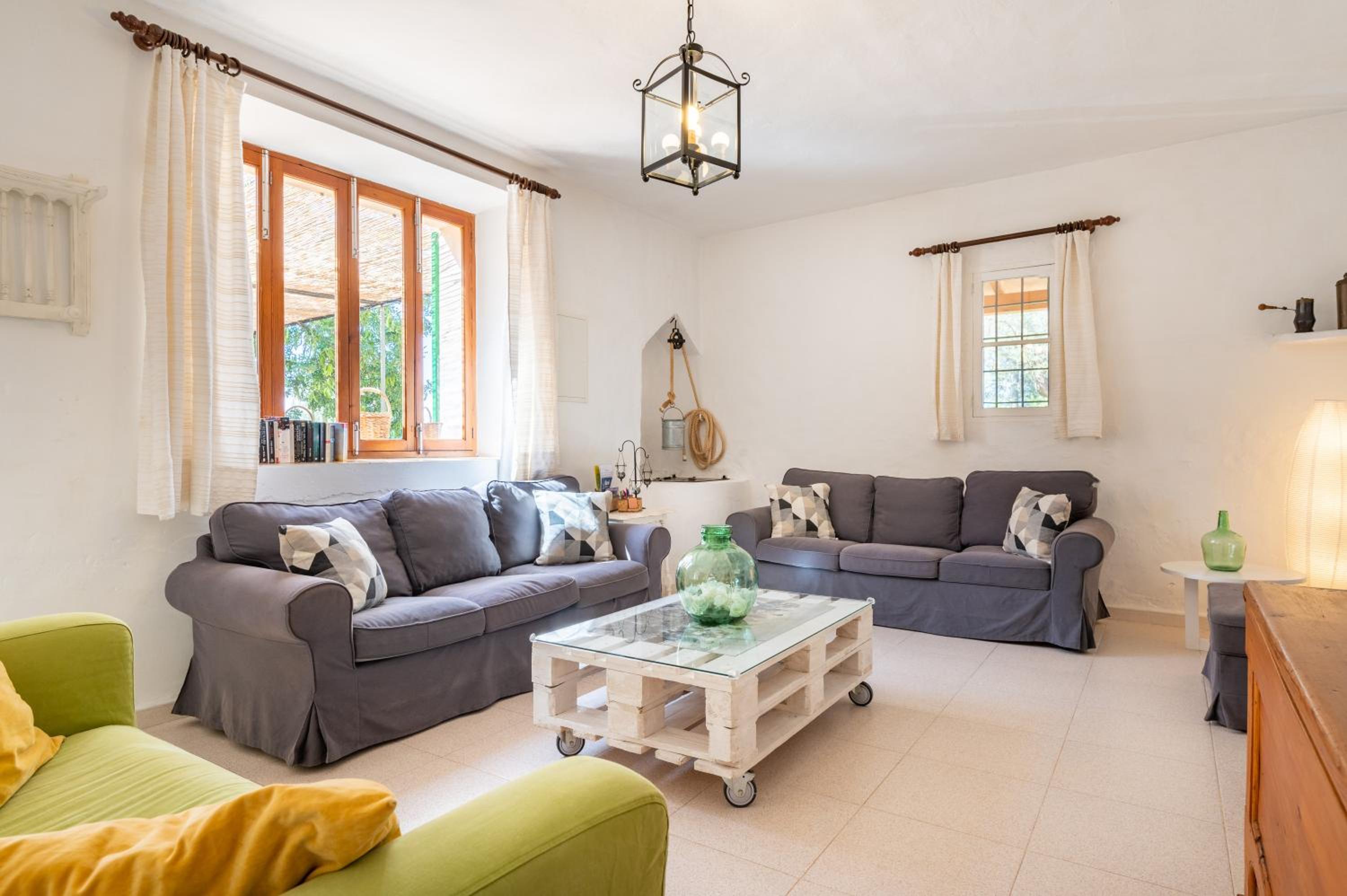 Villa con vistas al jardín