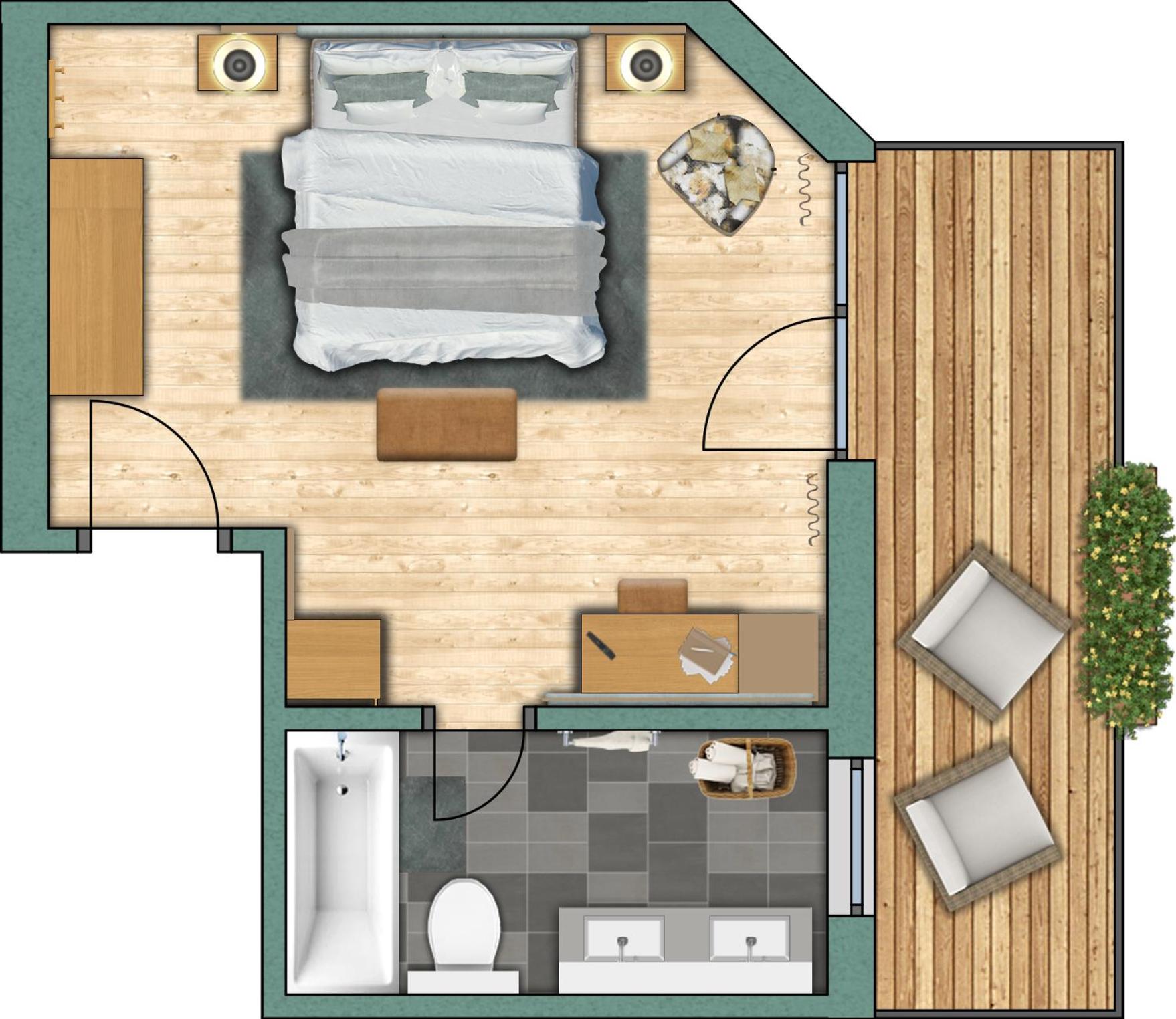 Economy Double Room - Photo 5
