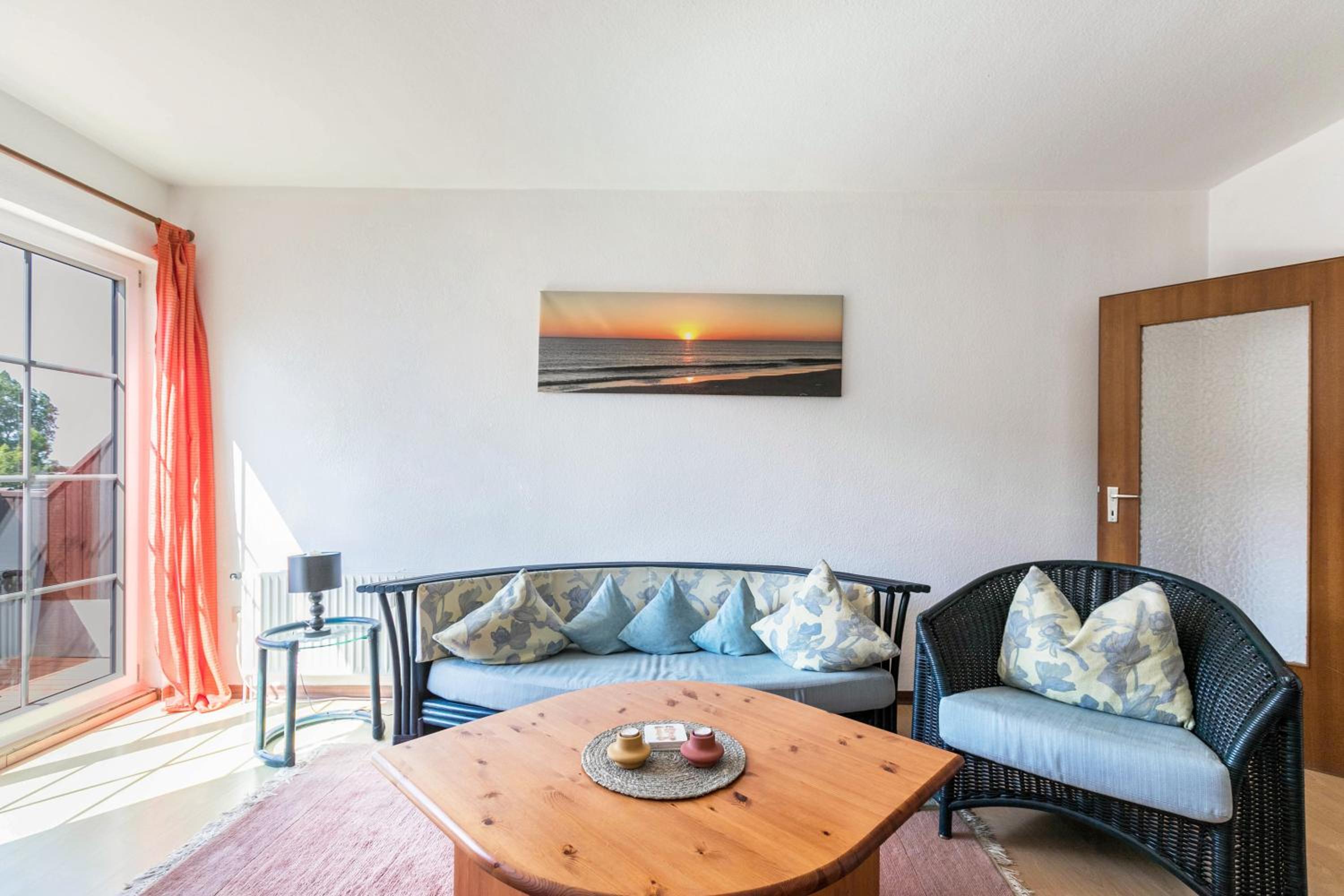 Two-Bedroom Deluxe Apartment with Garden View