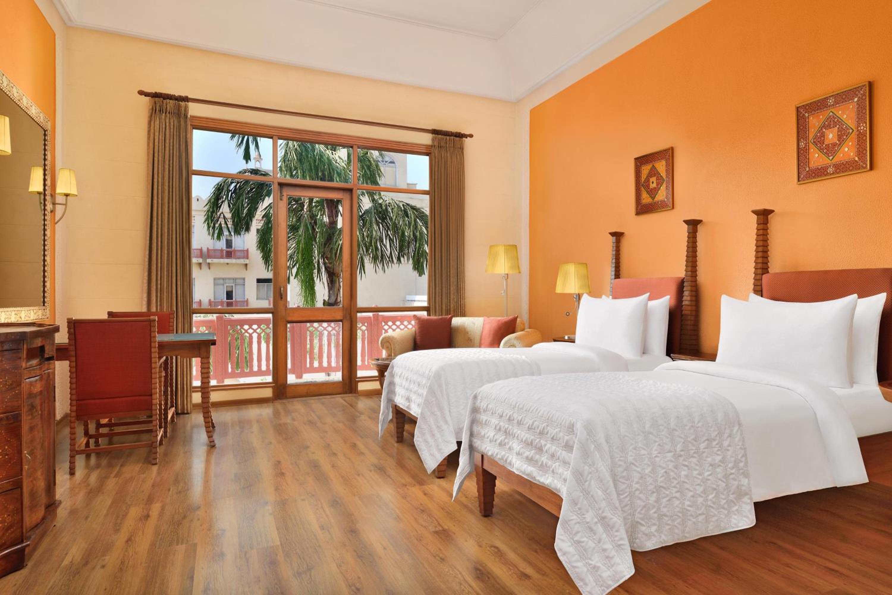 Deluxe Twin Room with Garden View( 20% discount on food and soft beverages, 20% discount on Spa,Buy 1 get 1 on select brands at Madeira bar between 4 pm - 10 pm)