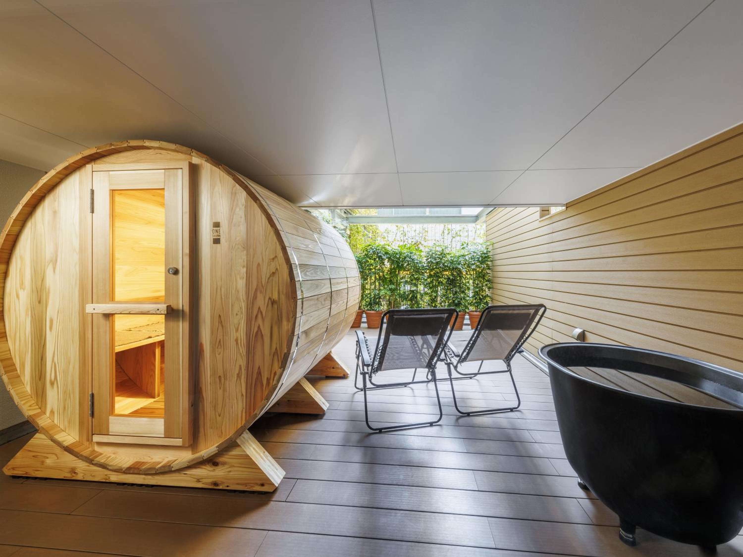 【TERRACE SAUNA Room】Twin Room with Garden View and Terrace with Lounge Access - Photo 2