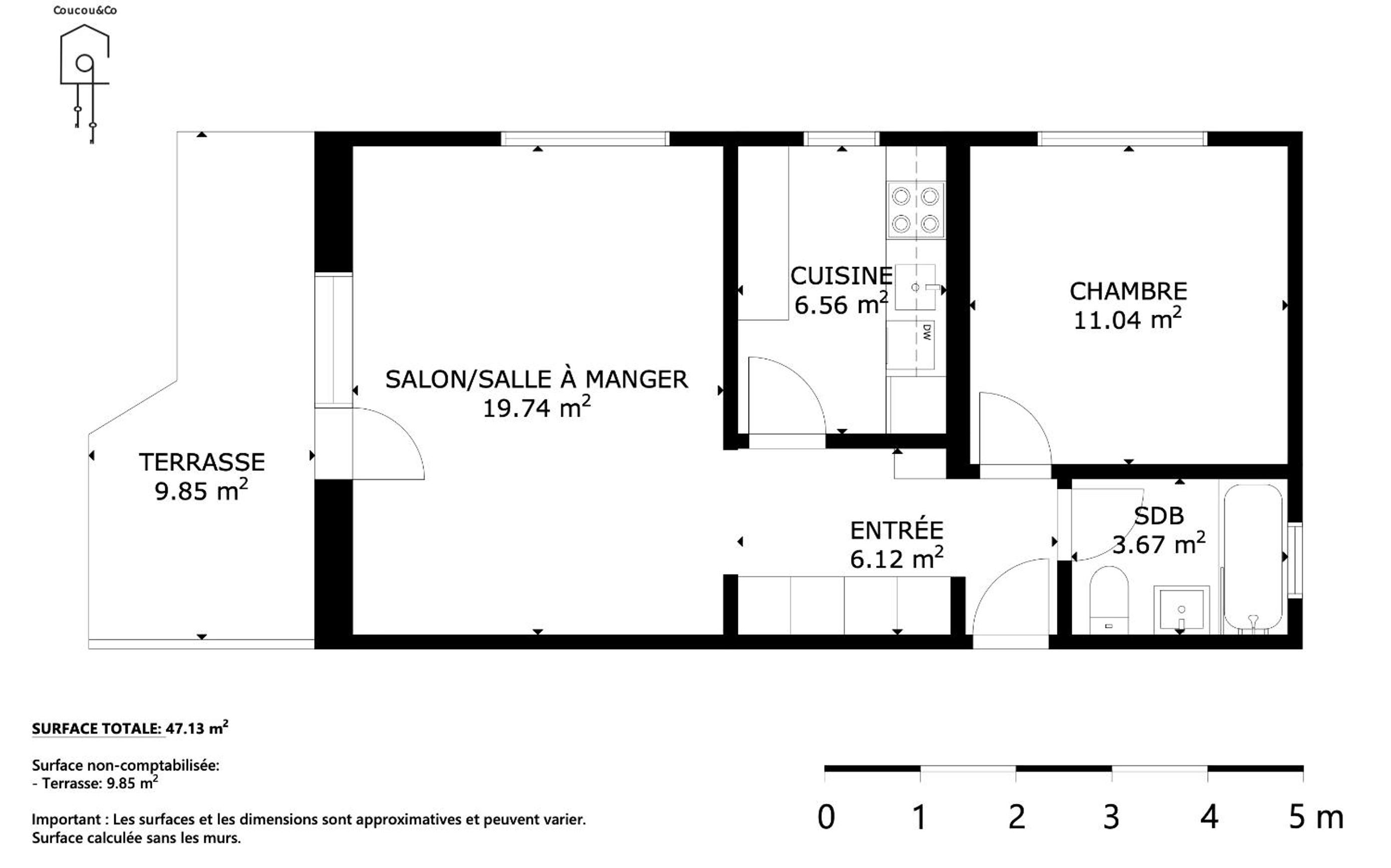 One-Bedroom Apartment photo 3