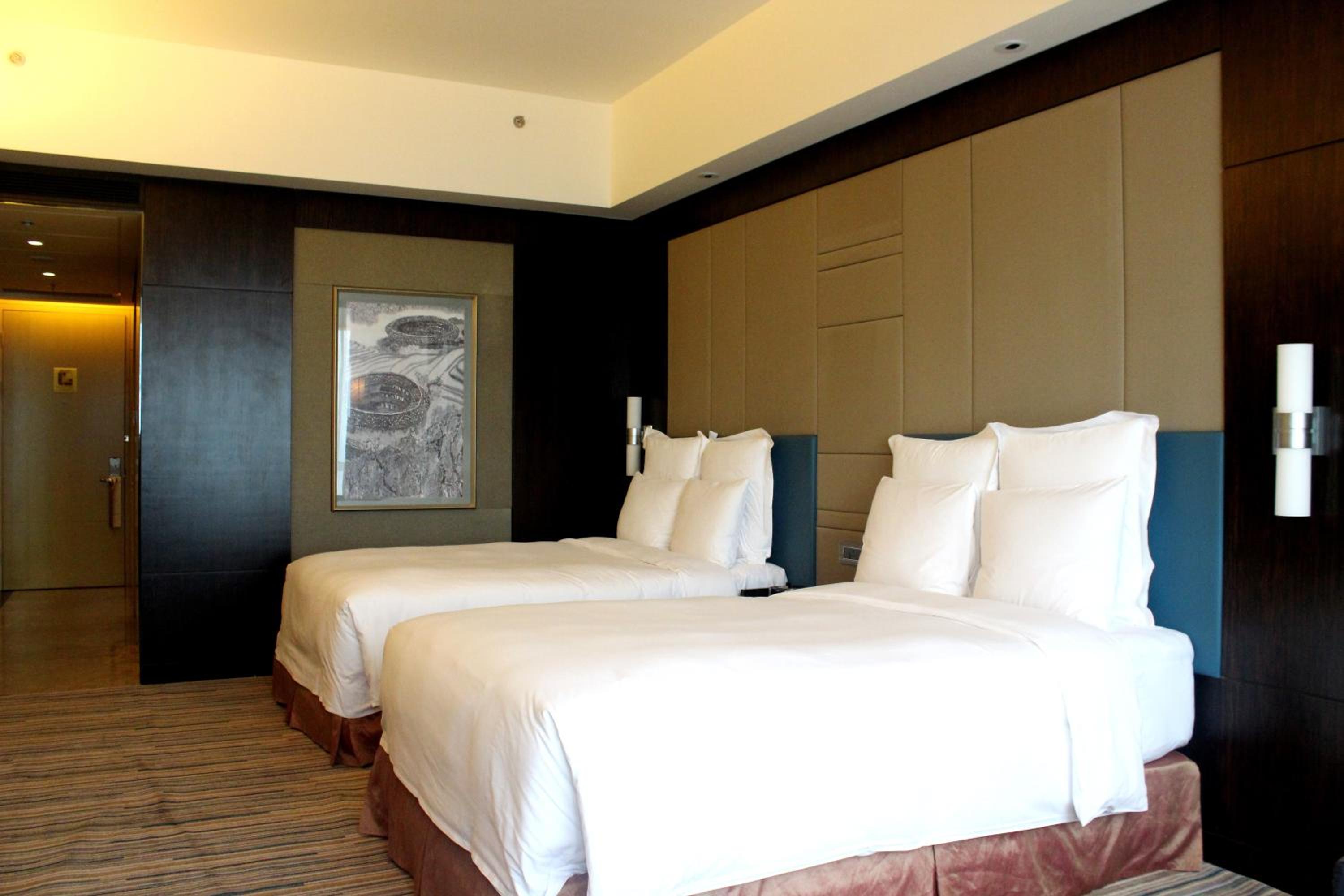 Double Room with Two Double Beds and River View