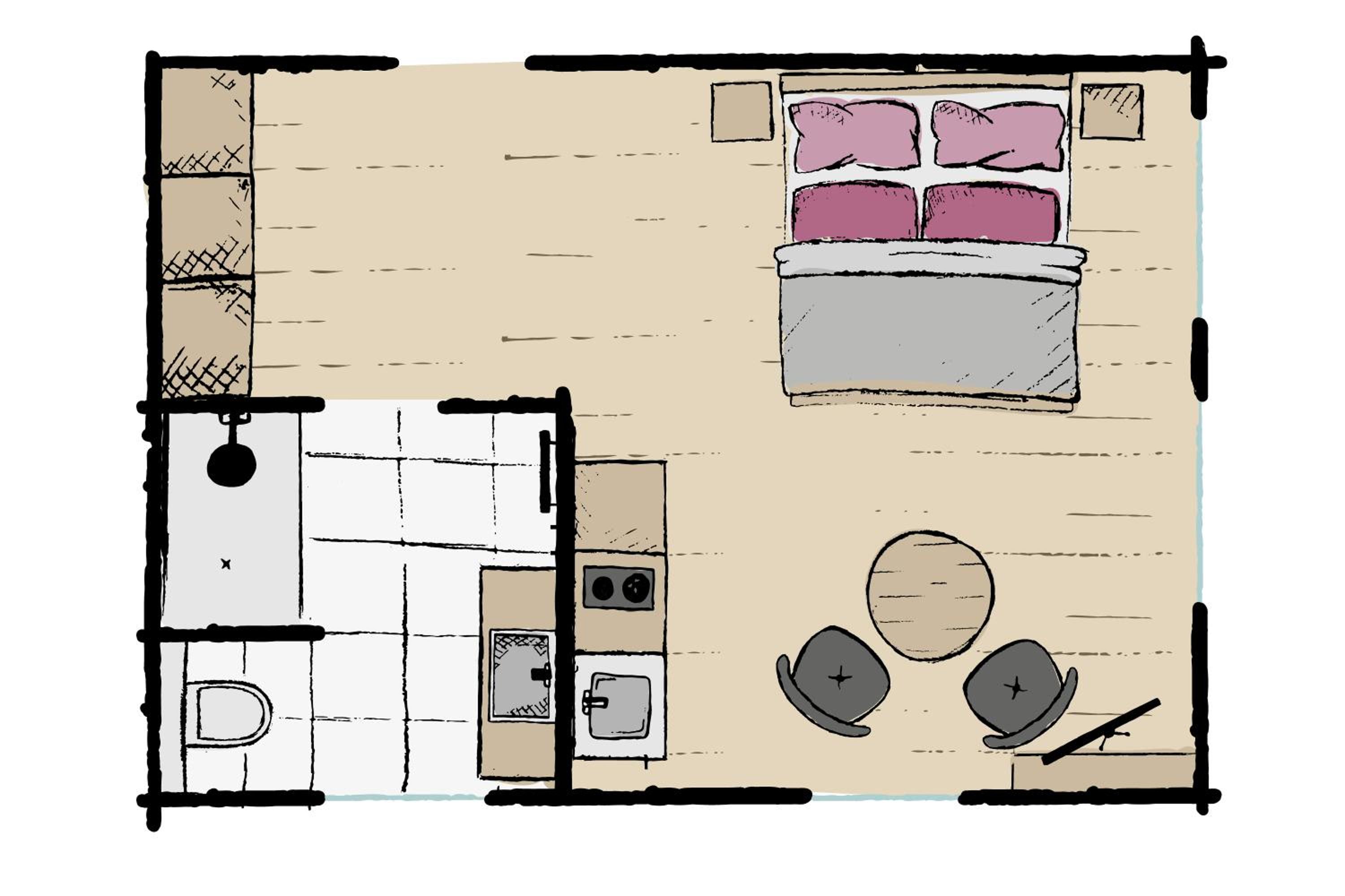 Studio Apartment - Photo 4