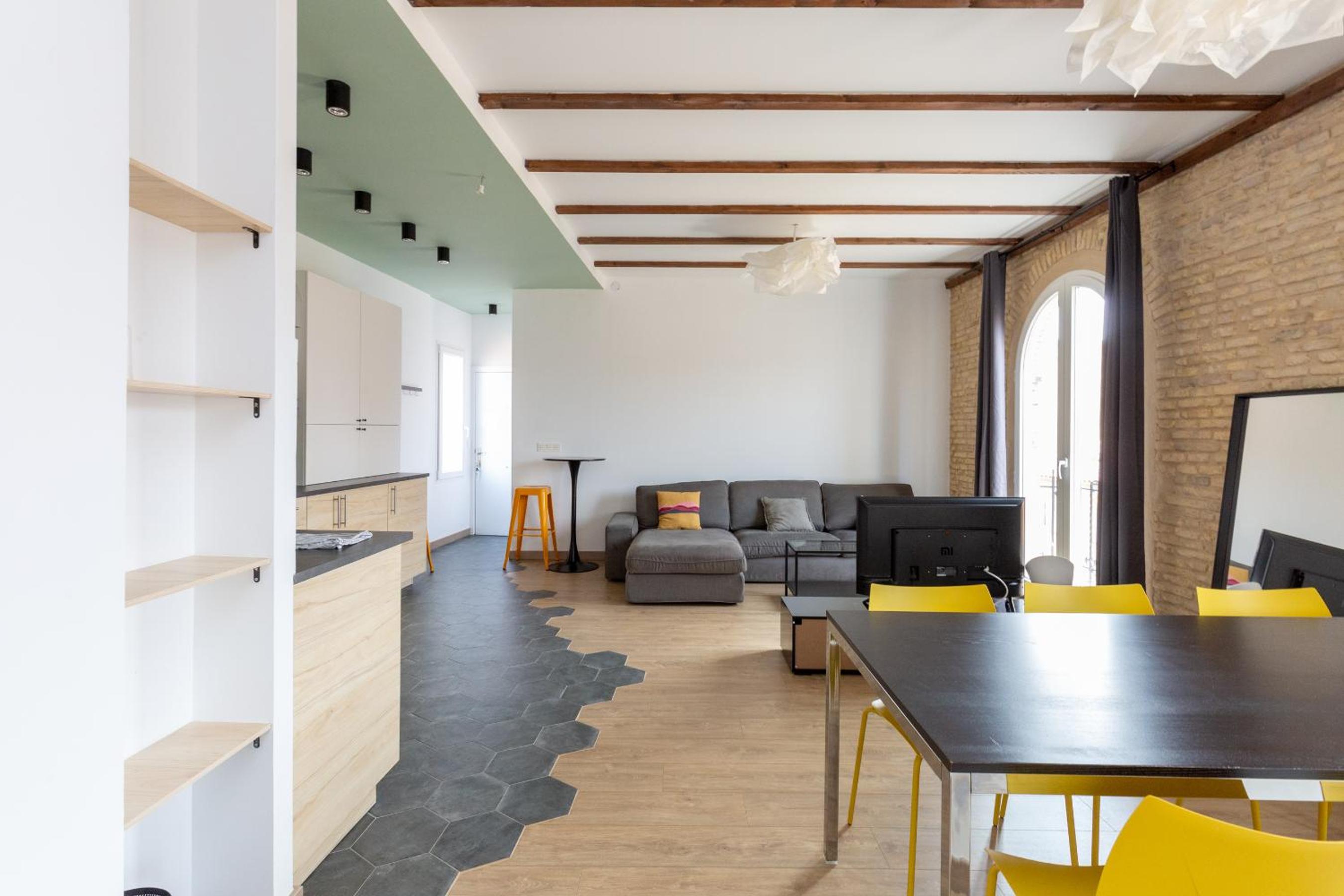 Apartamento de dos habitaciones