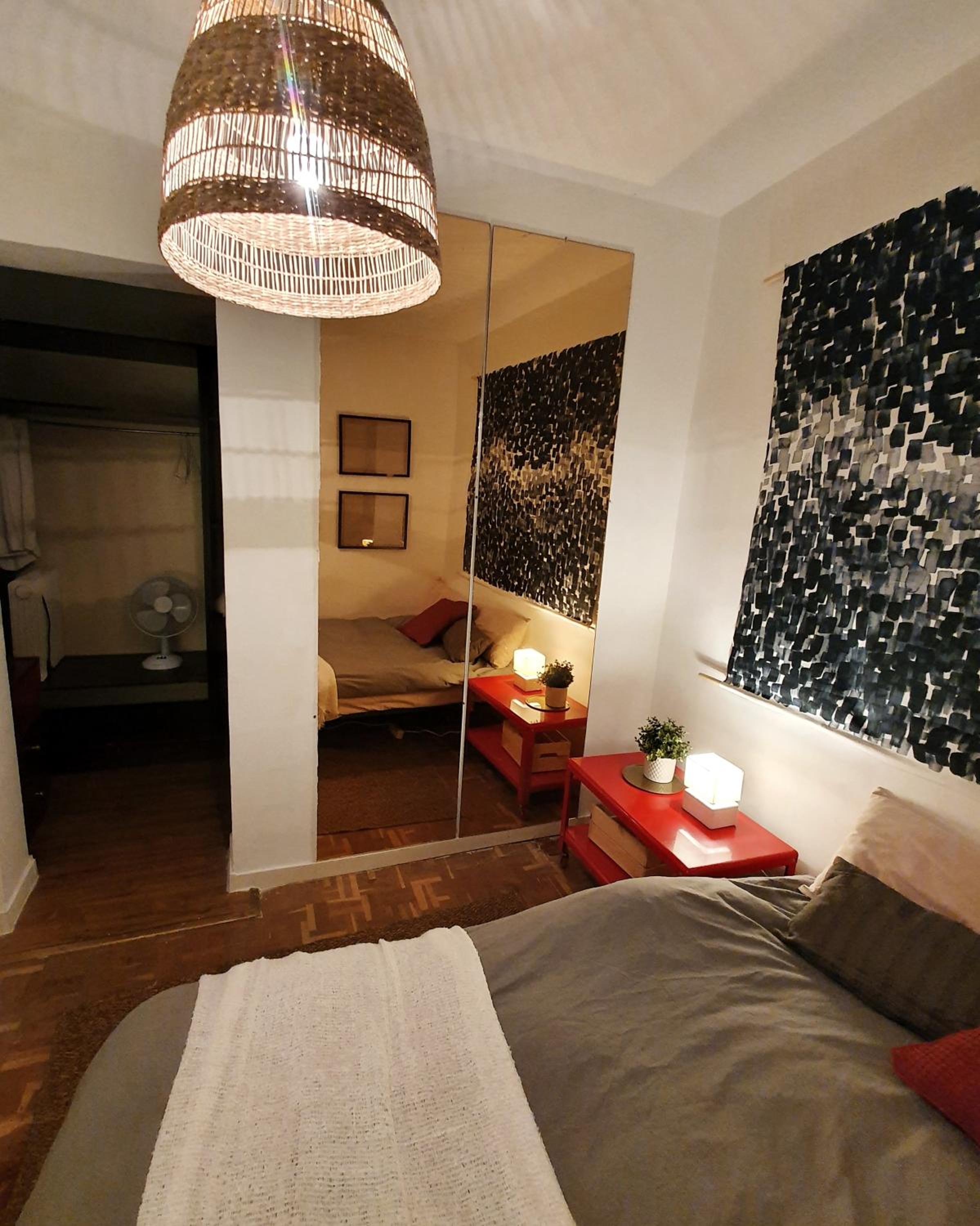 Habitación doble con baño compartido