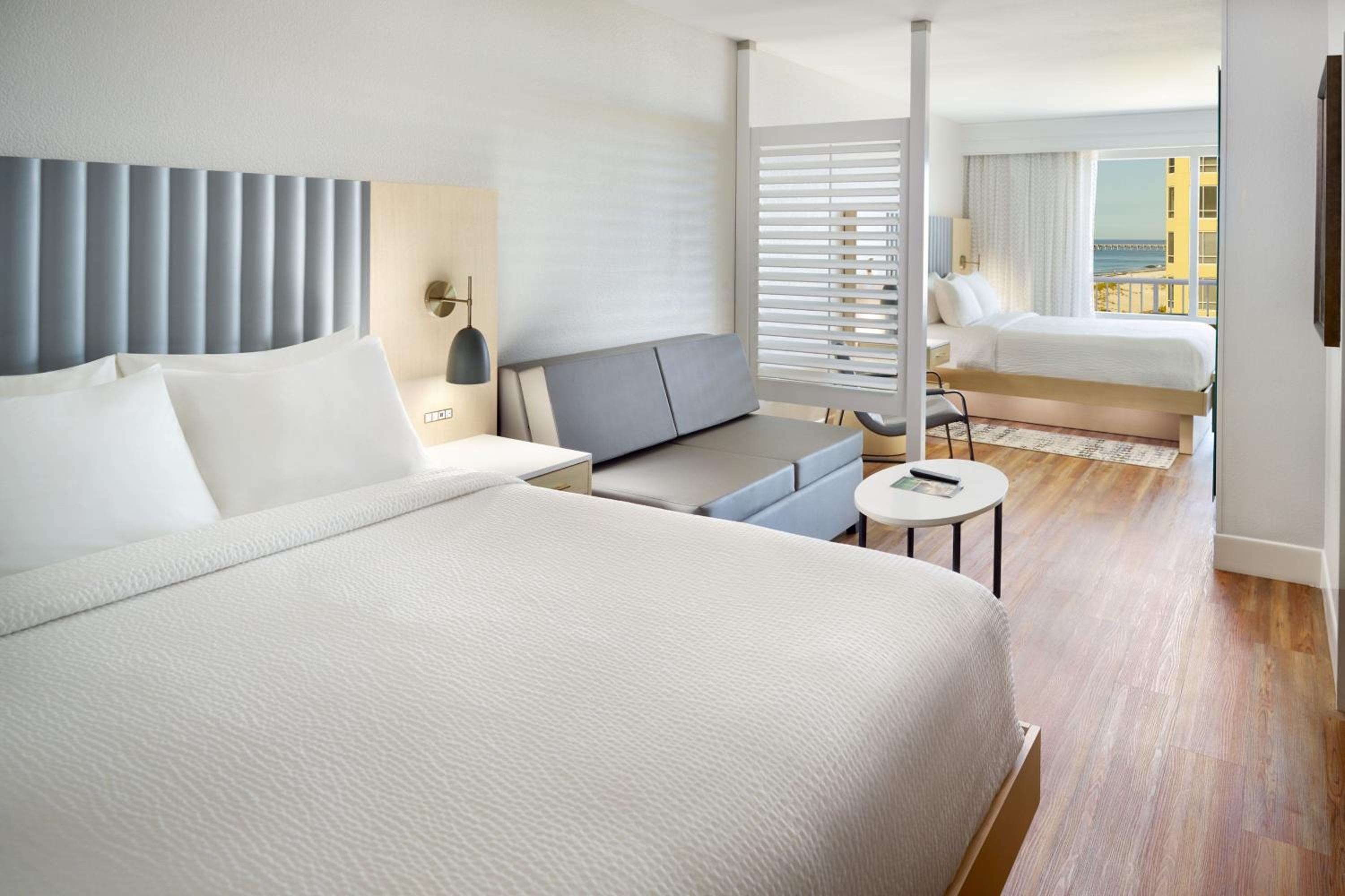 Queen Studio with Balcony - Pool View