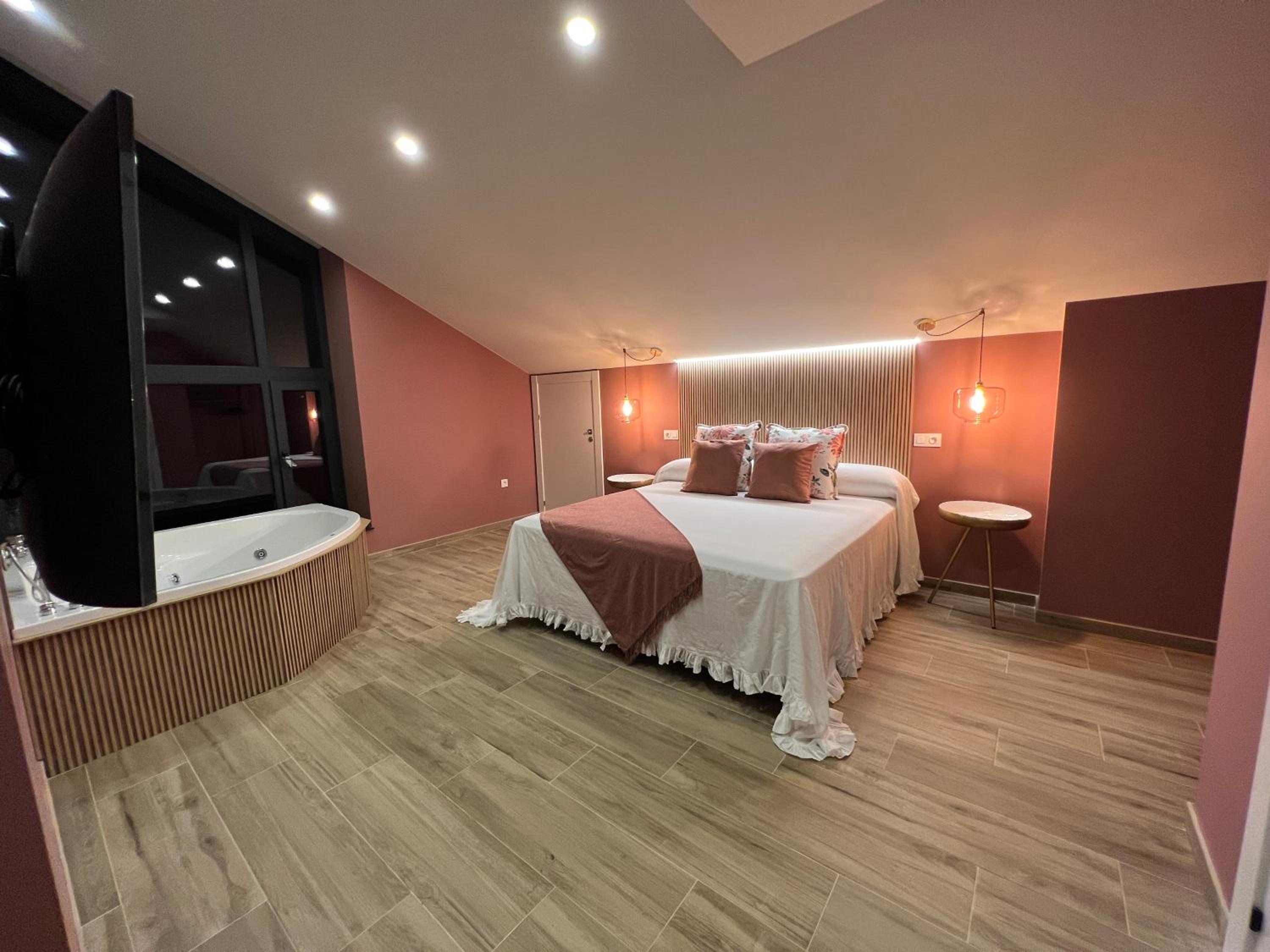 Habitación Queen con Bañera de Hidromasaje