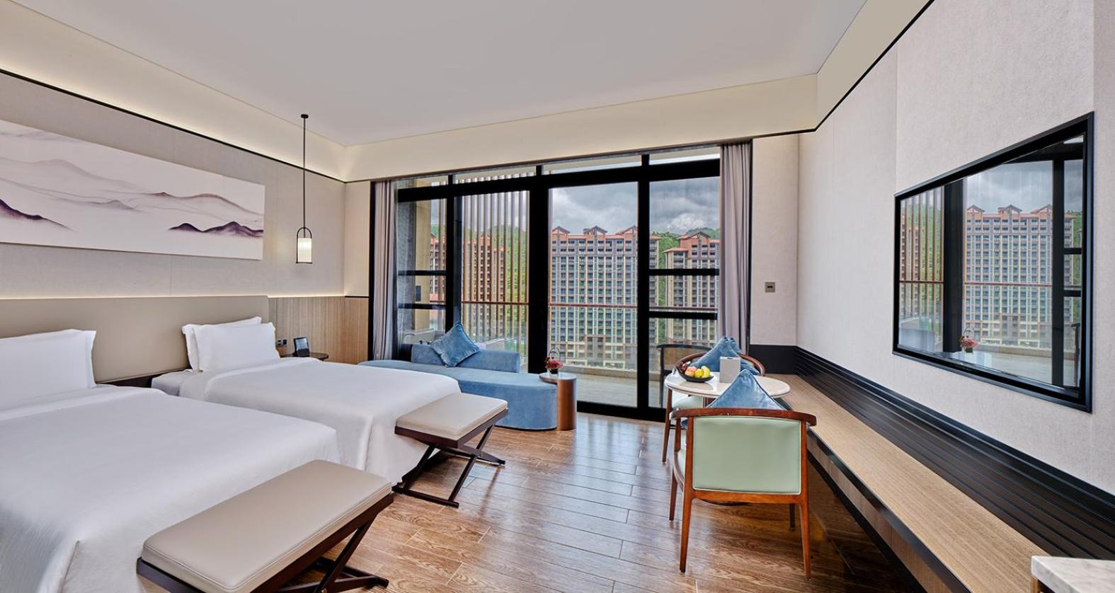 Lake View Hot Spring Twin Room