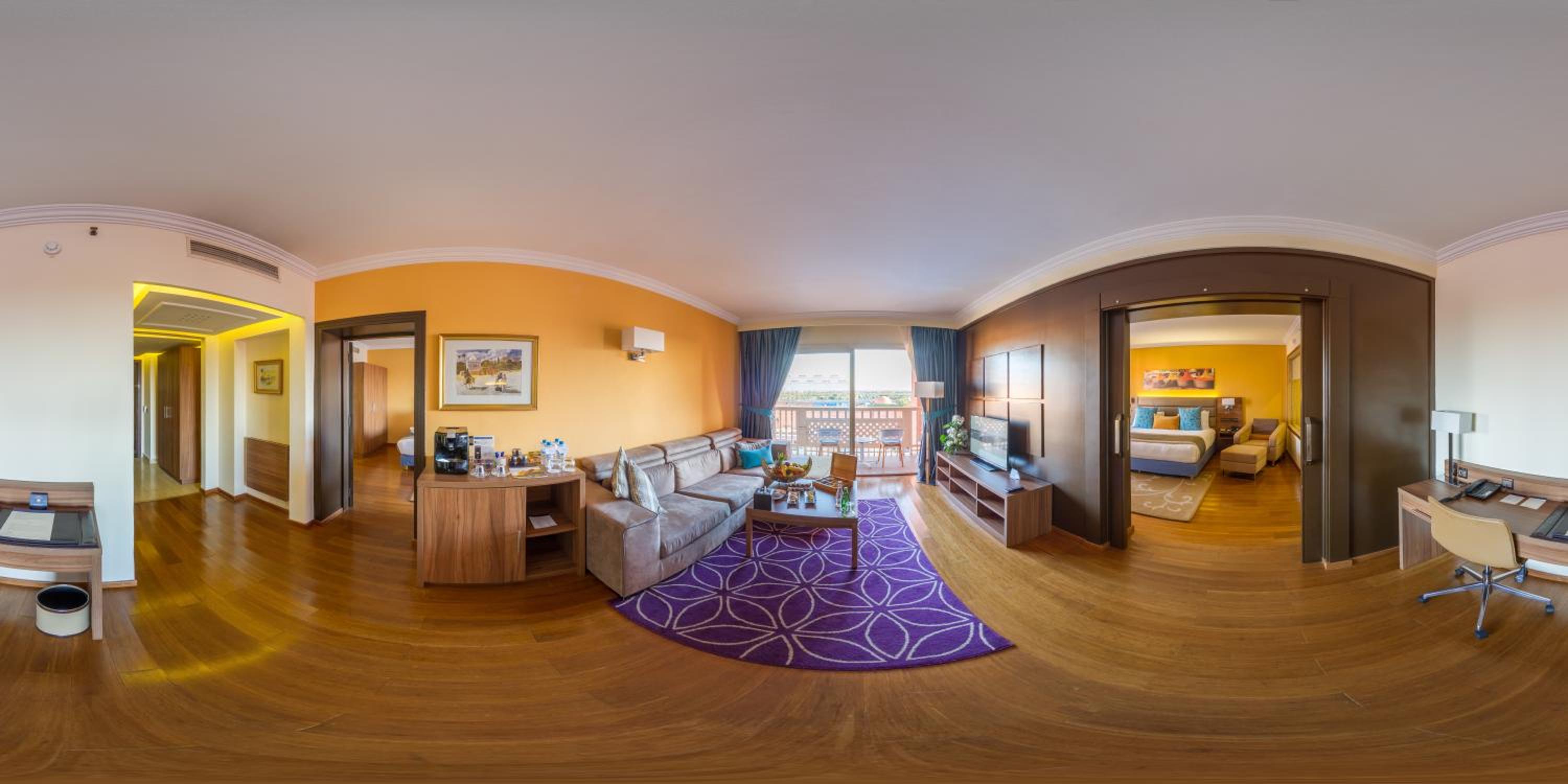 Prestige Suite Jaccuzi Two Double Rooms With Pool View