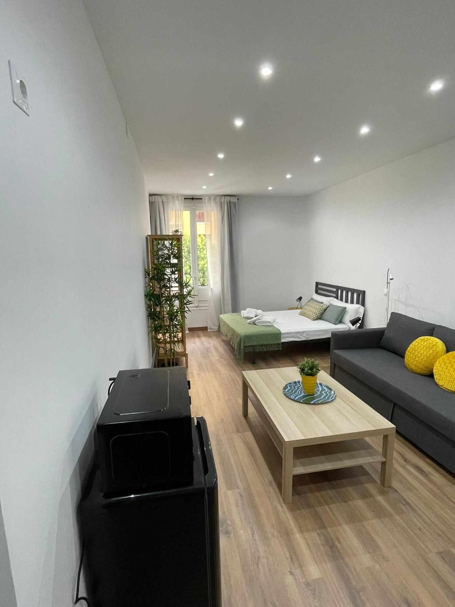 Estudio King con Sofá Cama