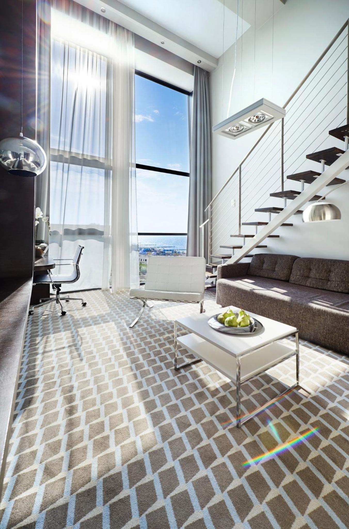 Duplex Apartment with side Sea view