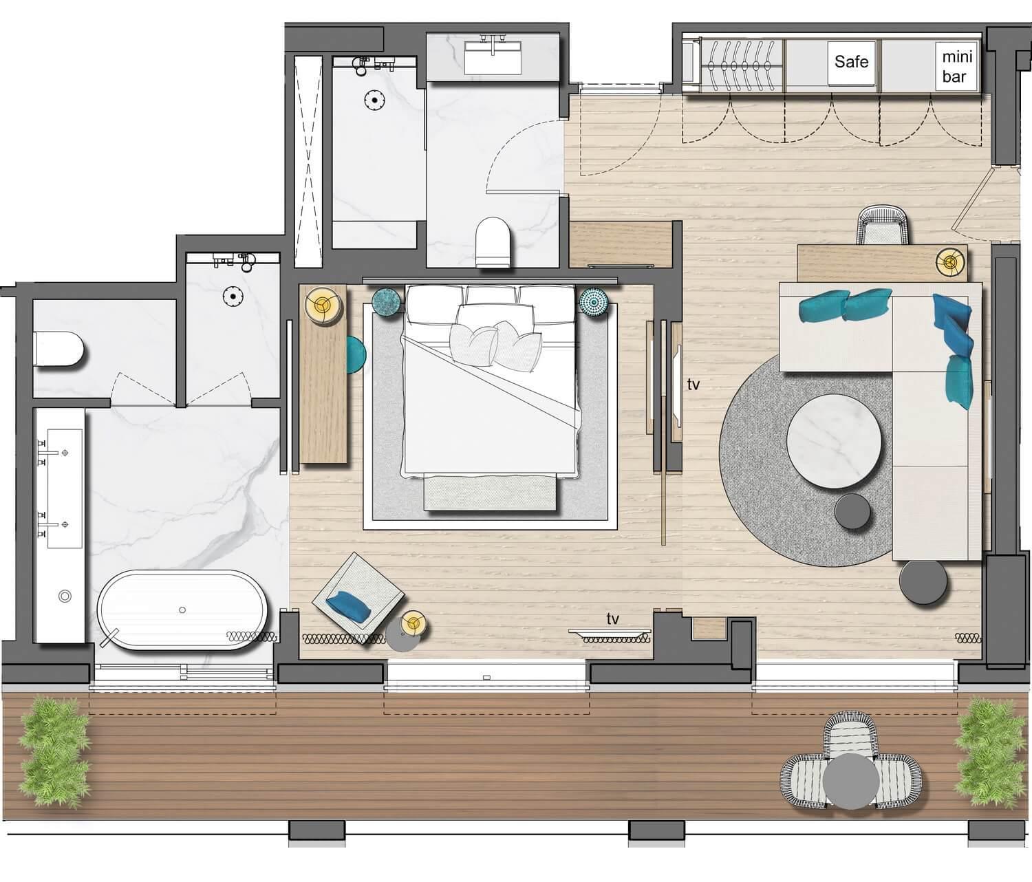 Master Suite Sea View - Photo 2