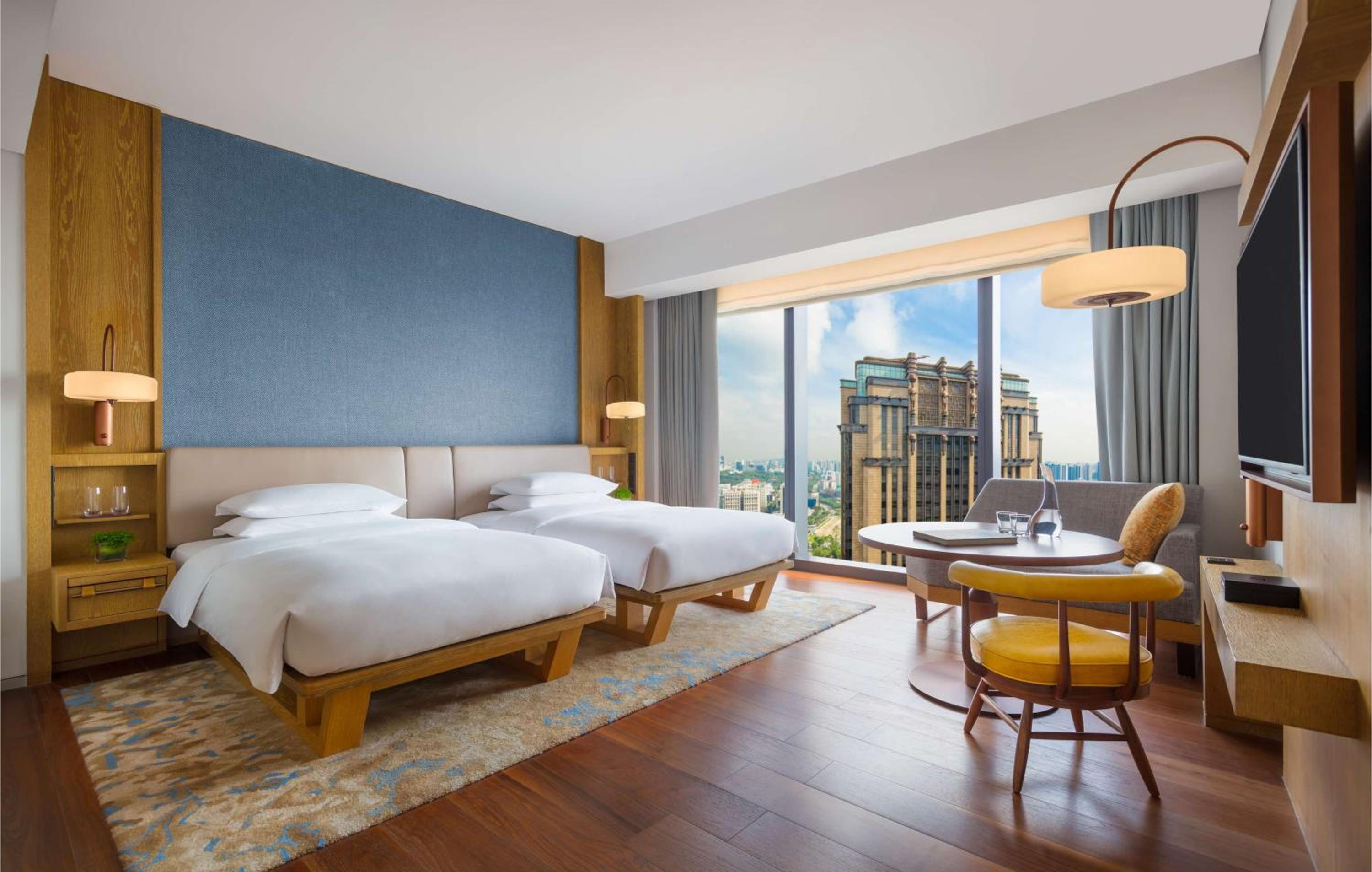 Twin Room with Heritage view