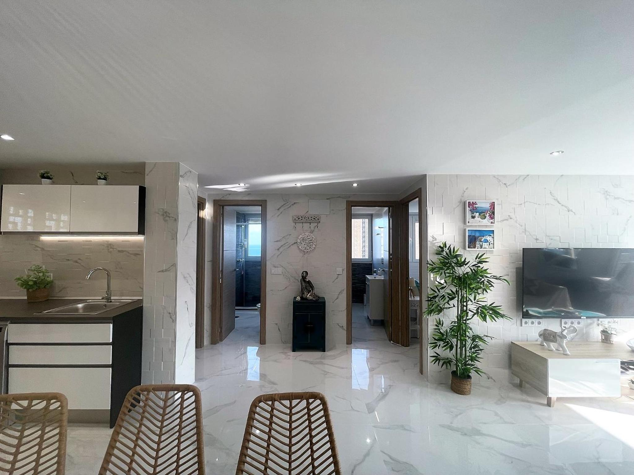 Apartamento con vista al mar